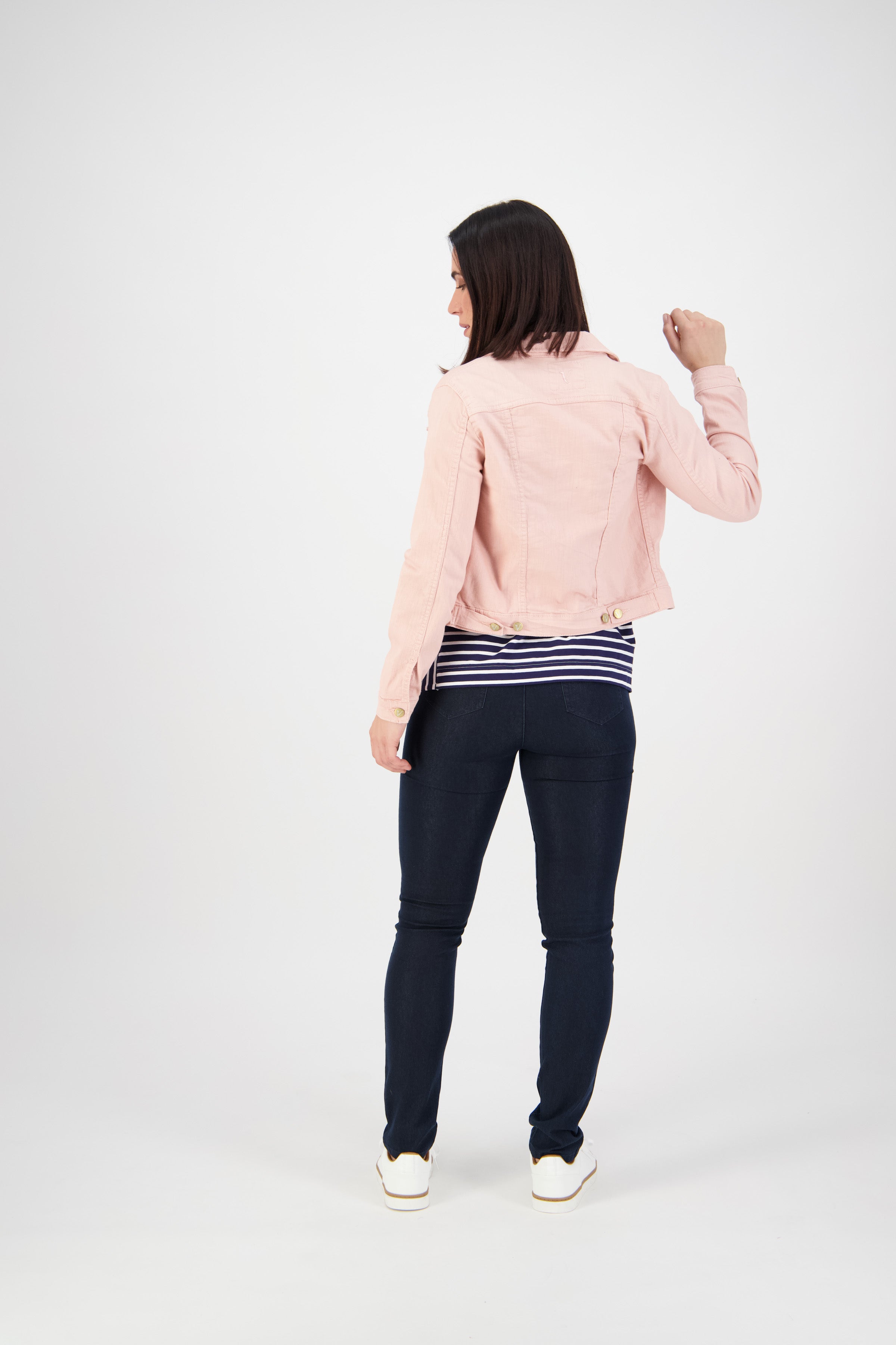2017A Ratio Denim Jacket - French Rose - Vassalli