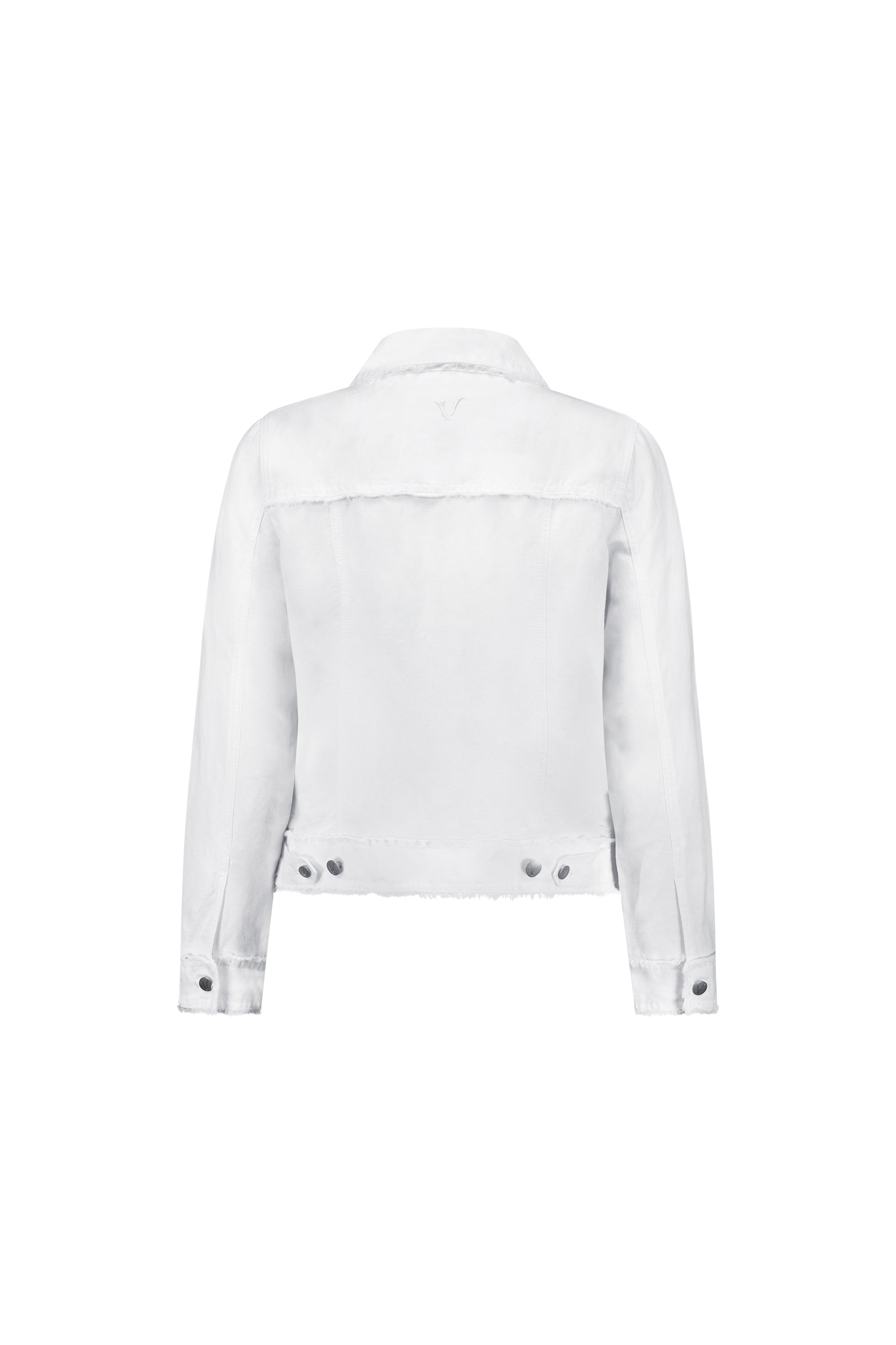 2026A Linen Jacket - White - Vassalli