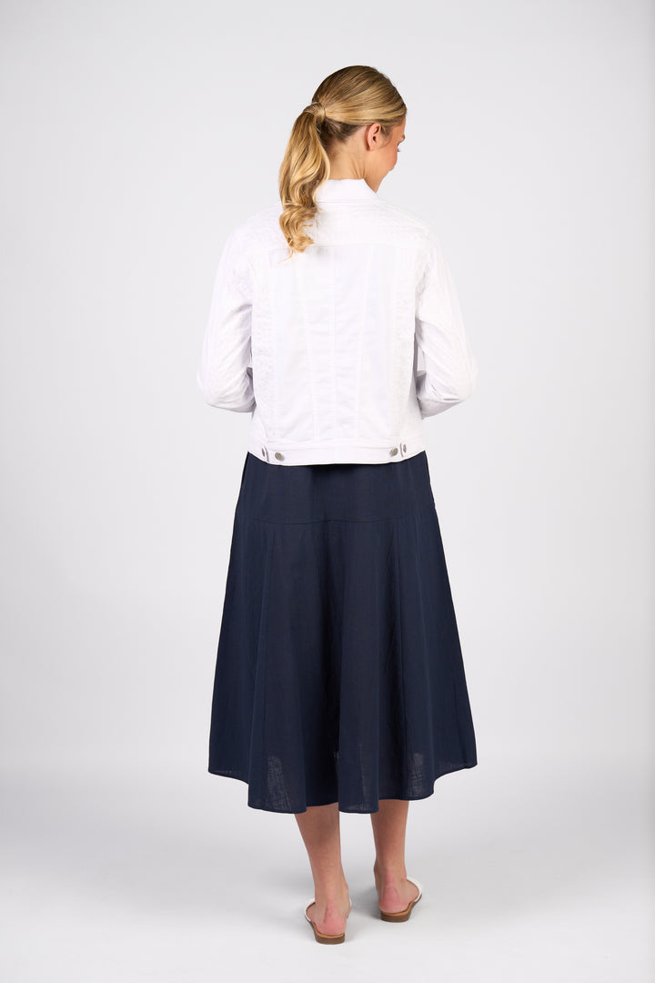 2101 Jacket - White Denim - Vassalli