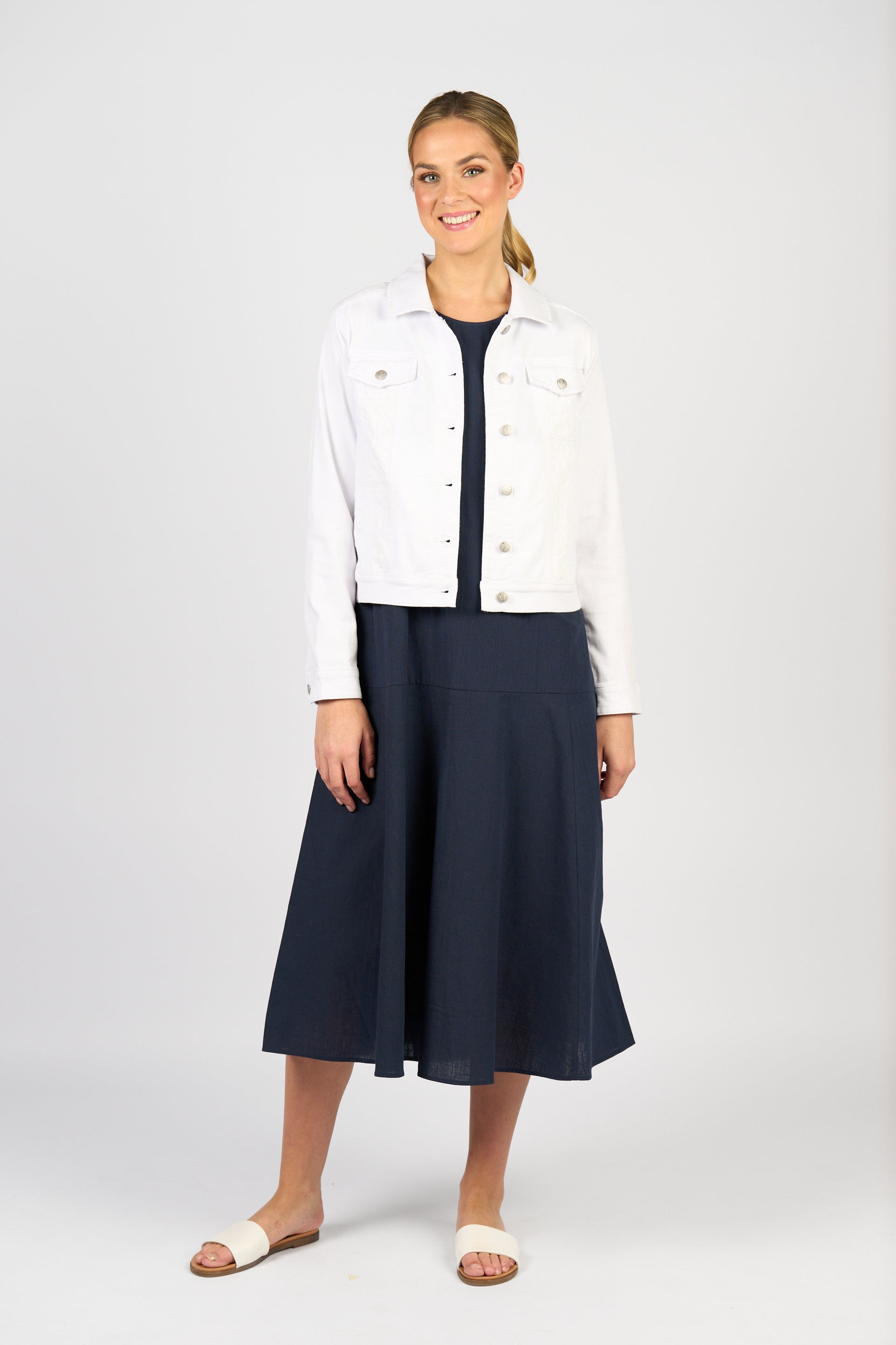 2101 Jacket - White Denim - Vassalli