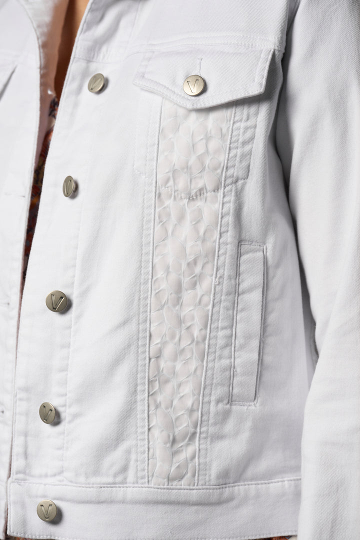 2101 Jacket - White Denim - Vassalli