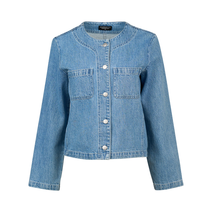 2102 Cable Jacket - Light Wash - Vassalli