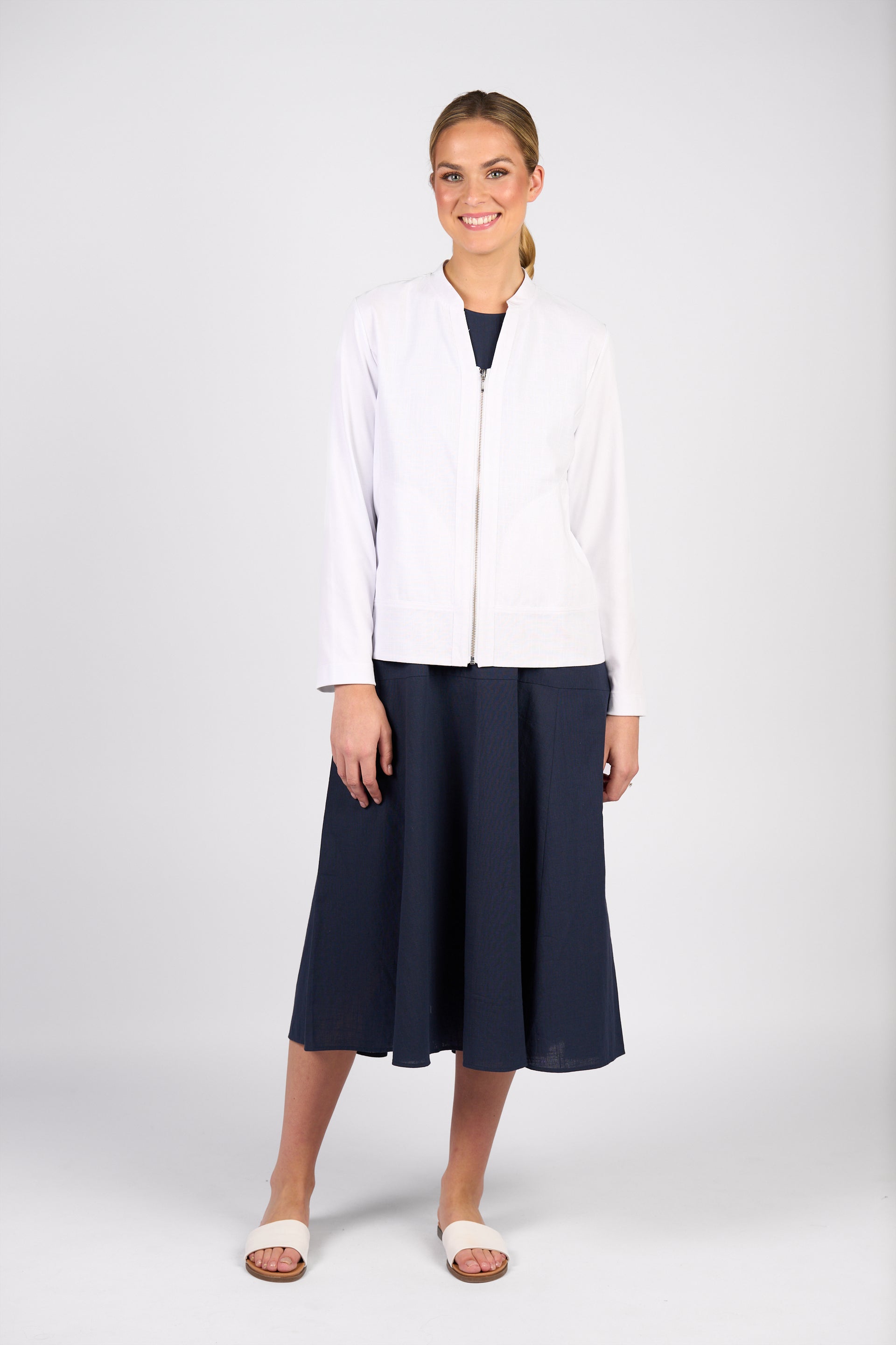 2103 Jacket - White - Vassalli