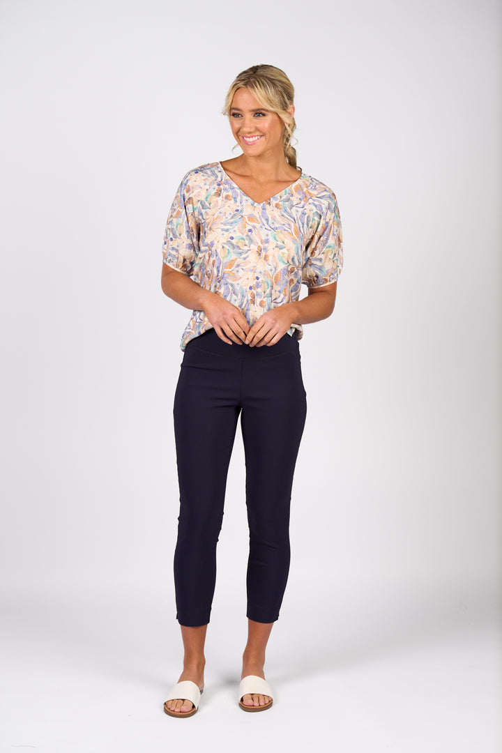 299 7/8 Pull On - Navy - Vassalli