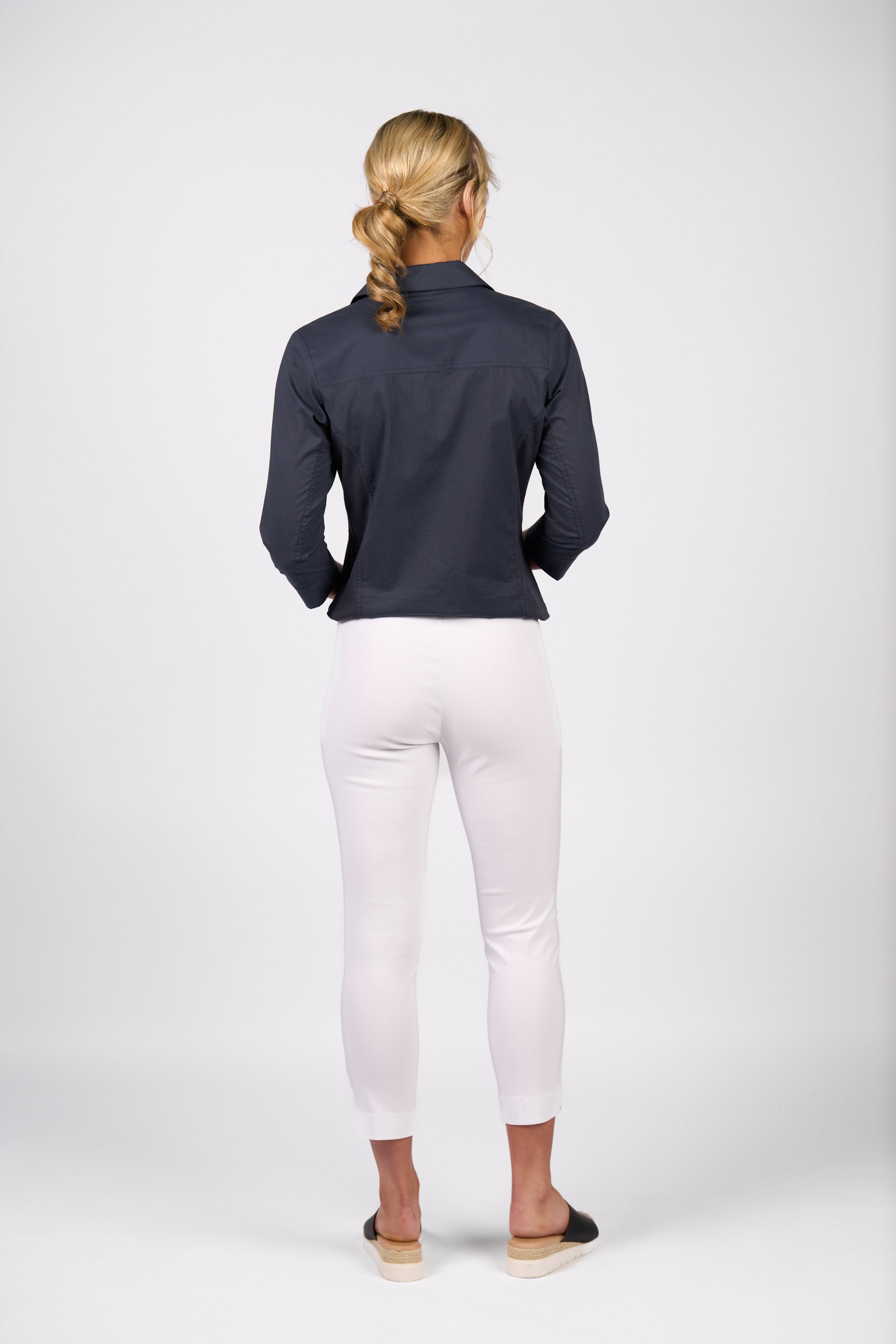 299 7/8 Pull On - White - Vassalli