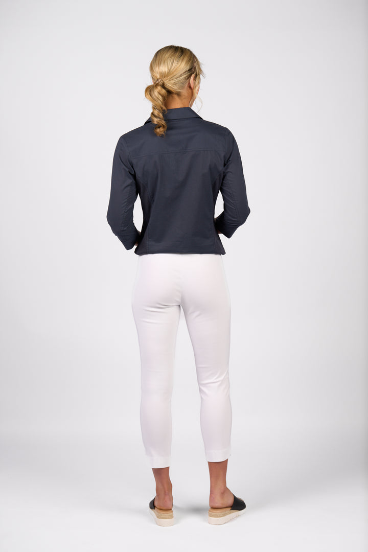 299 7/8 Pull On - White - Vassalli