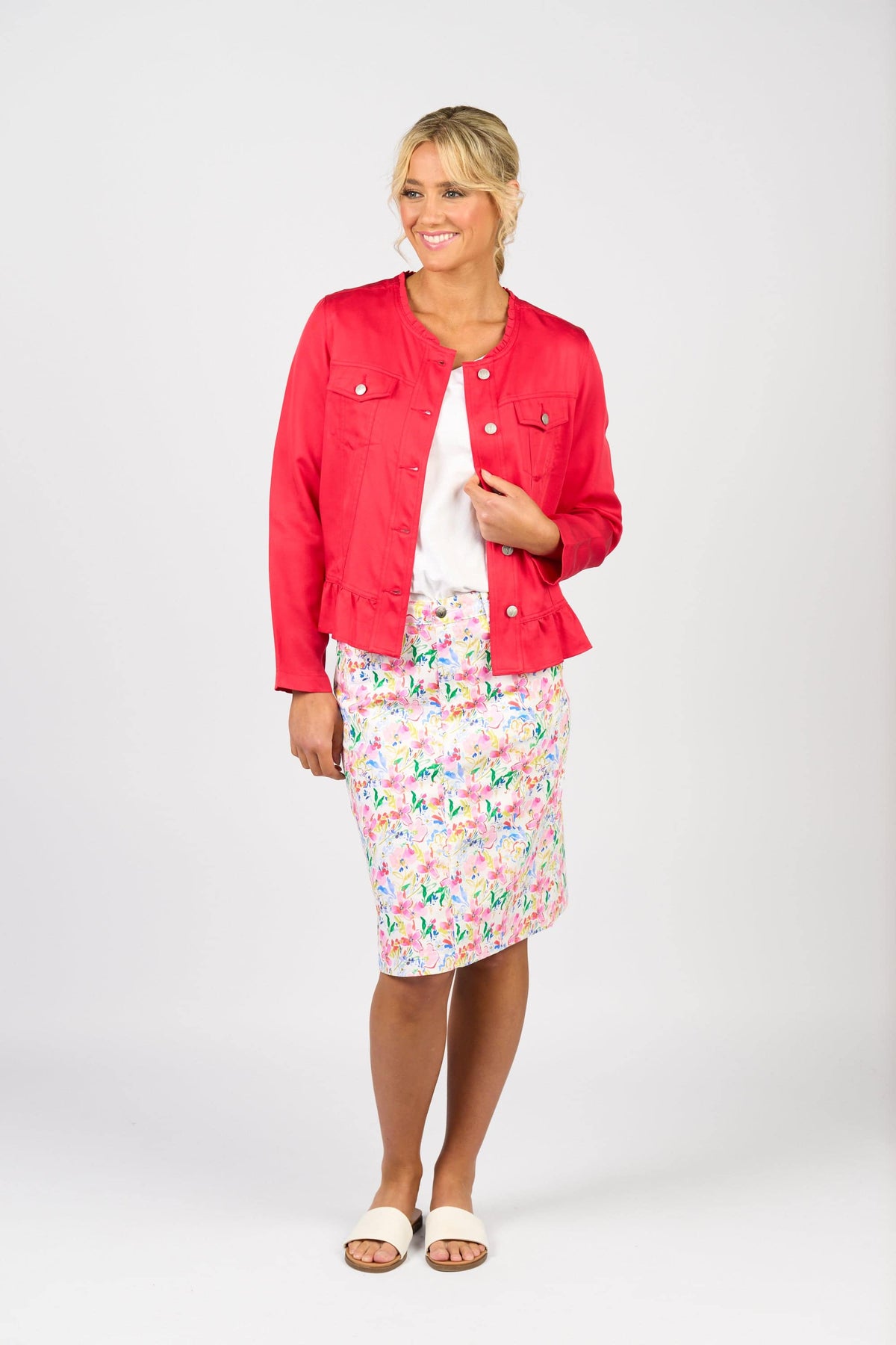 Poppy Lightweight Skirt - Porto