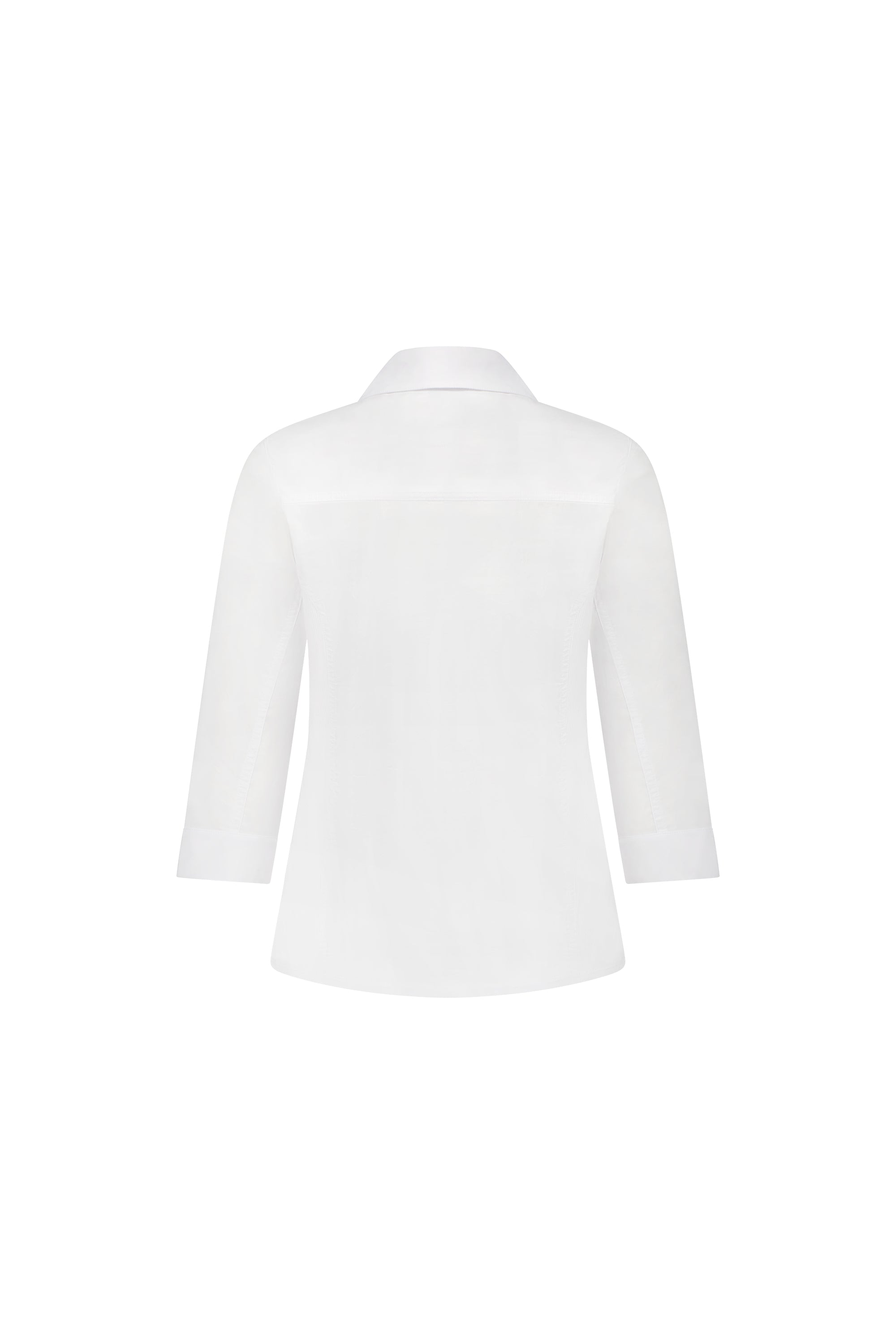 4032 Button Up Shirt - White - Vassalli