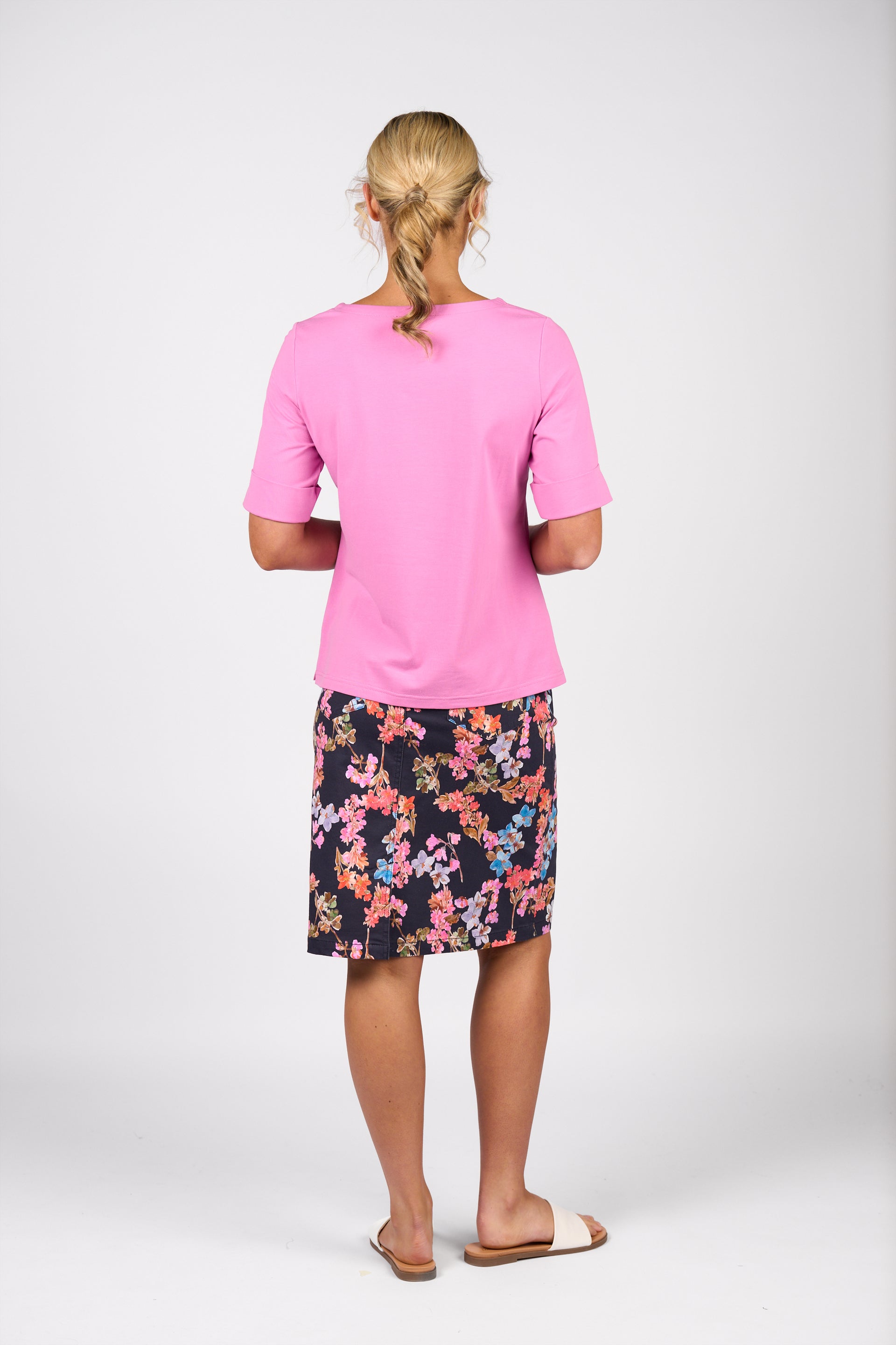 4262 Boat Neck Top - Orchid - Vassalli