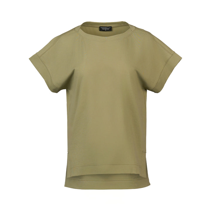 4363 Drop Sleeve Top - Sage - Vassalli