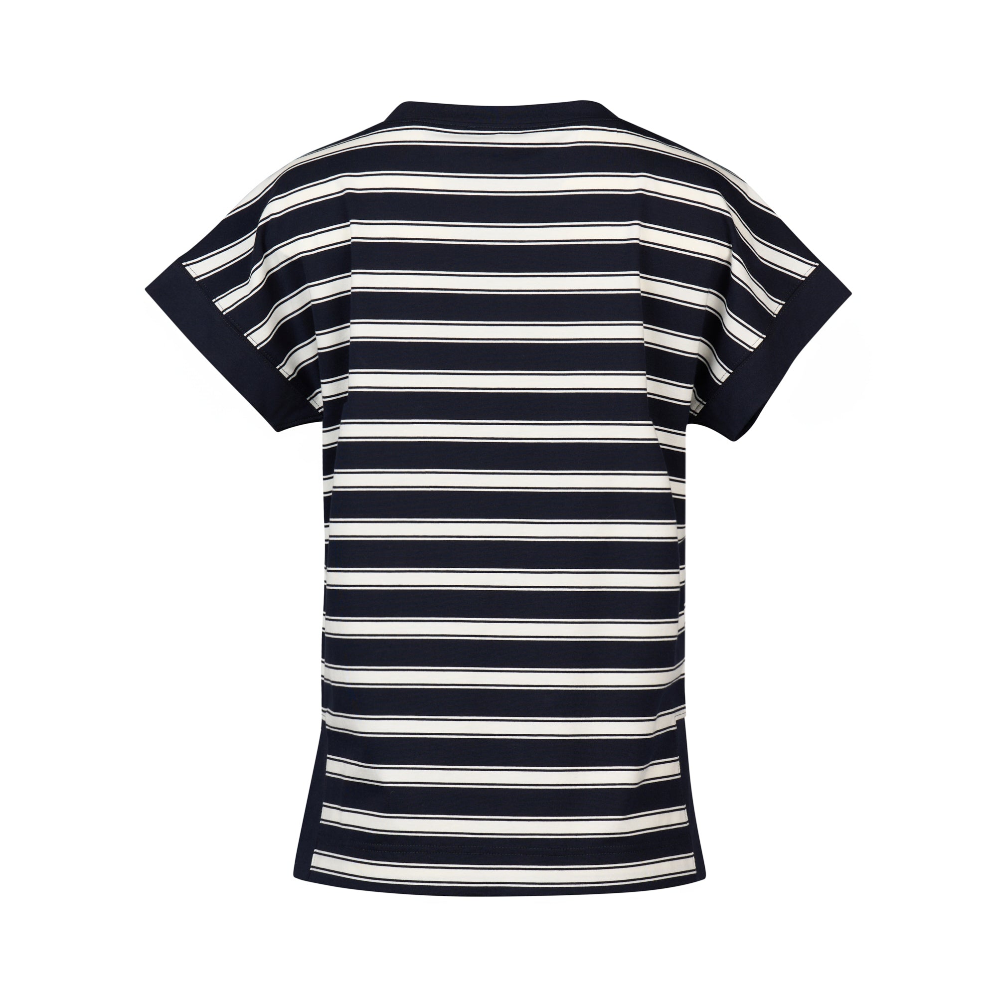 4363S Drop Sleeve Top - Ink Stripe - Vassalli
