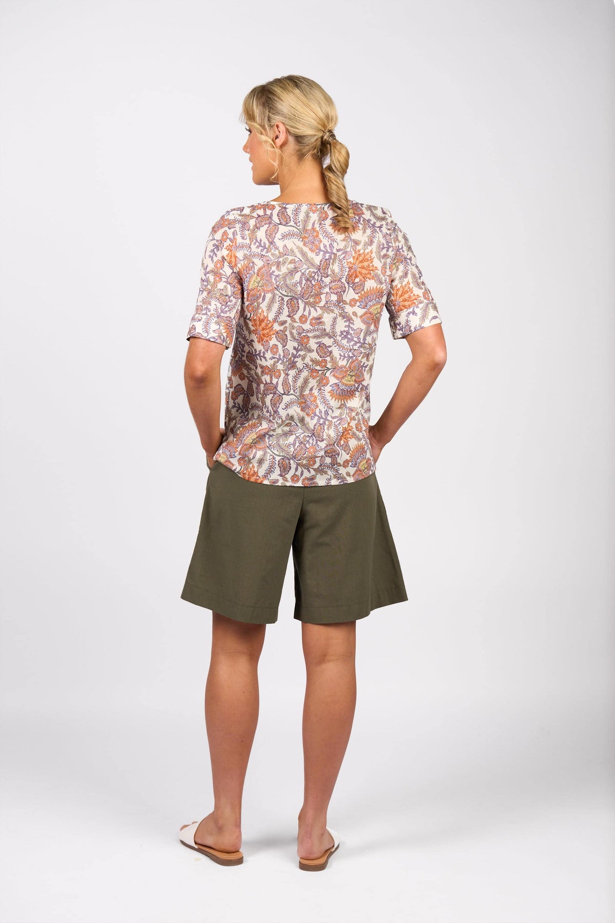 Round Neck Top - Tuscany