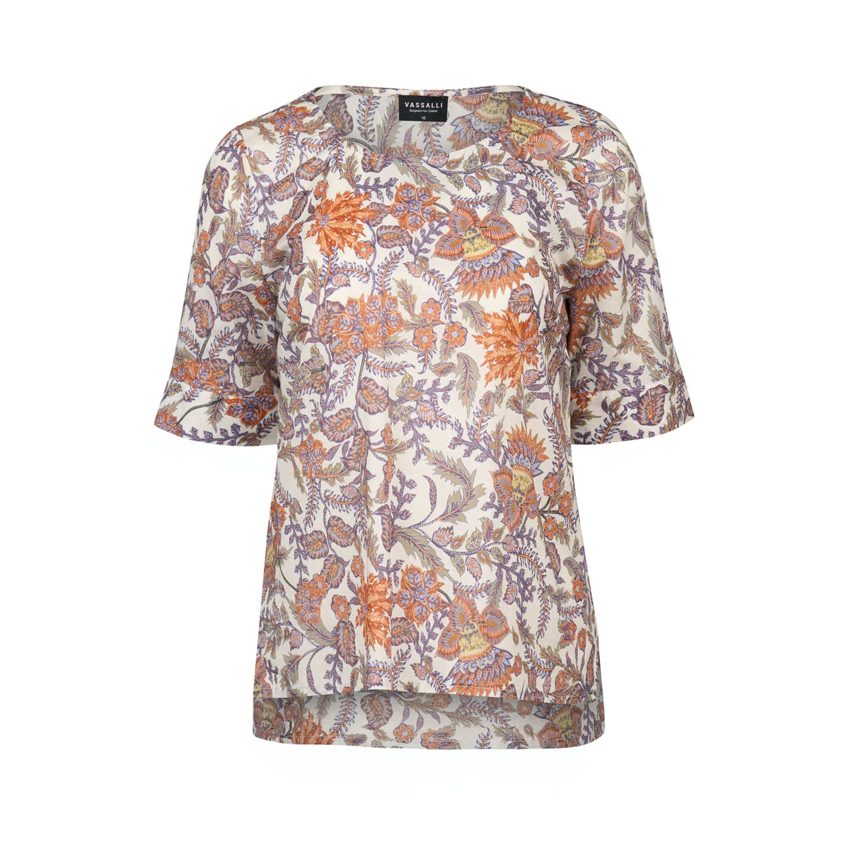 Round Neck Top - Tuscany