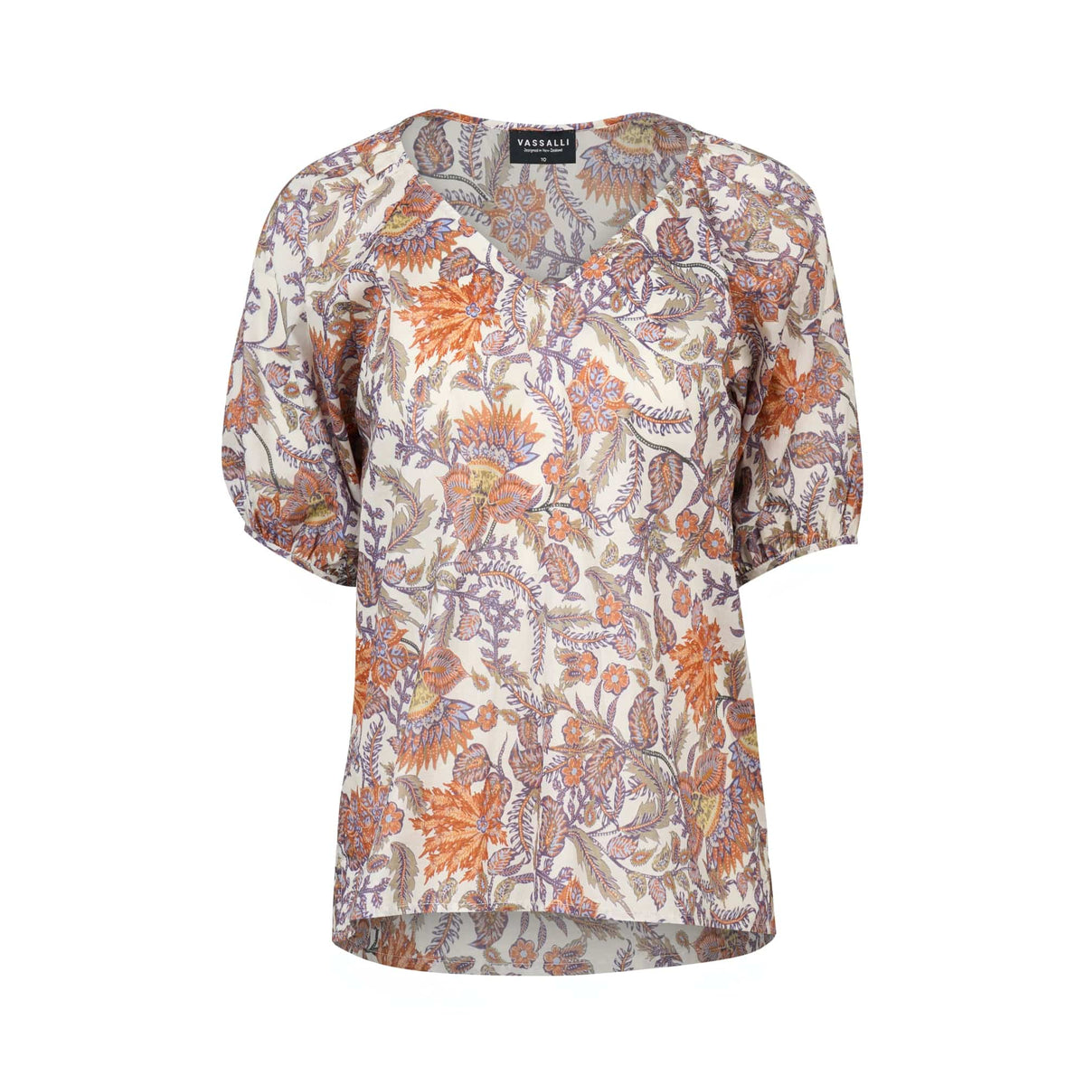 V-Neck Top - Tuscany