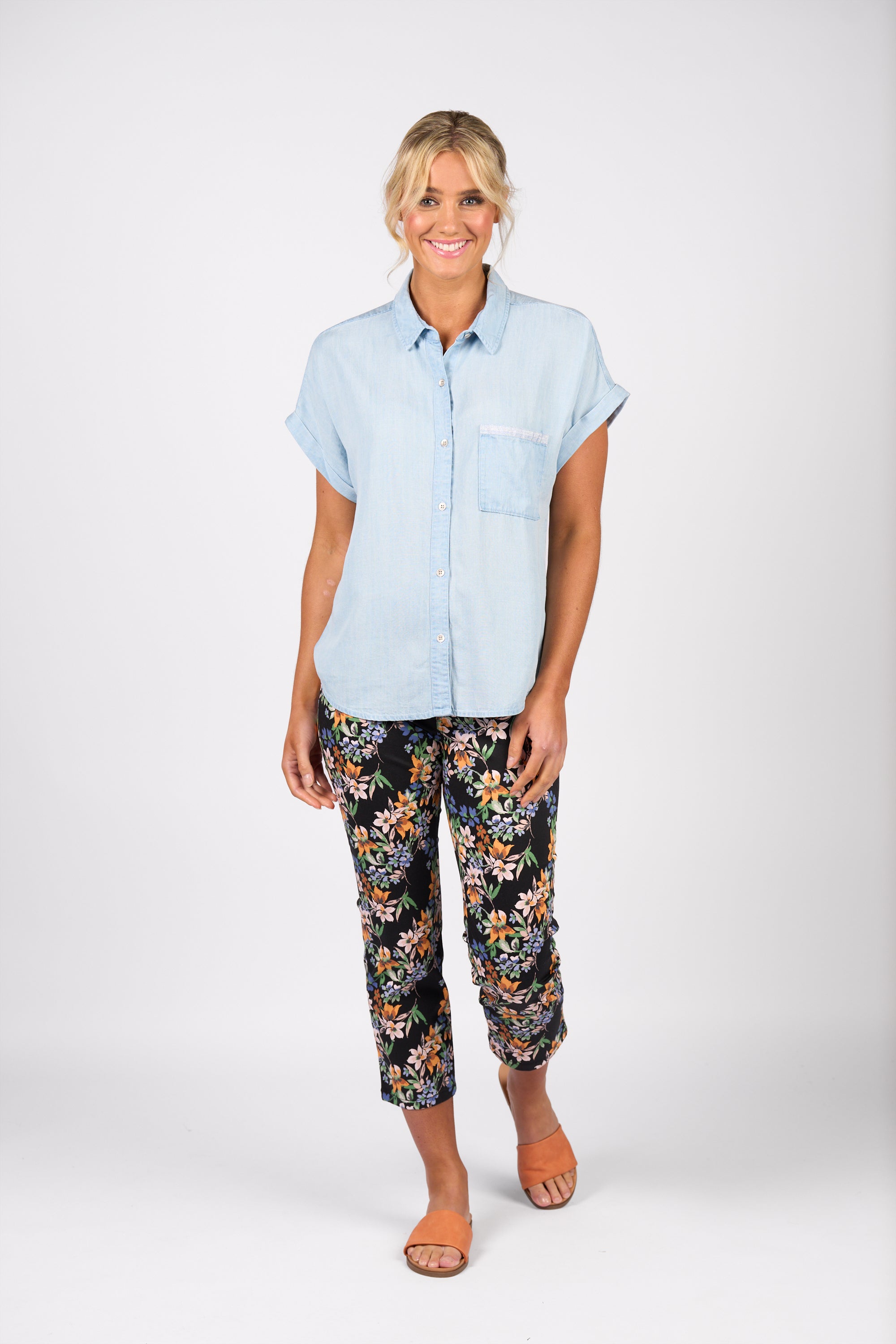 4455 Shirt - Chambray - Vassalli