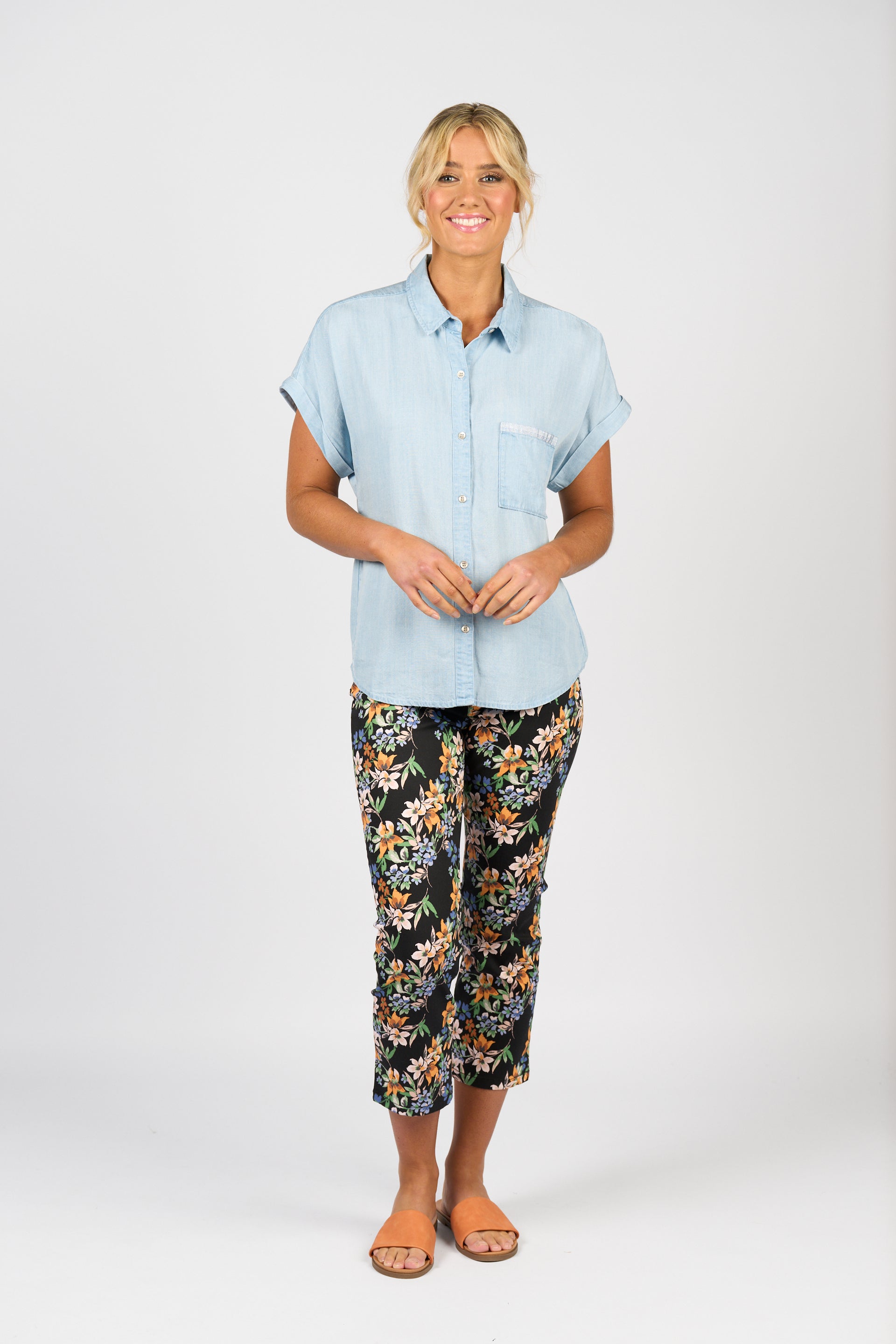 4455 Shirt - Chambray - Vassalli
