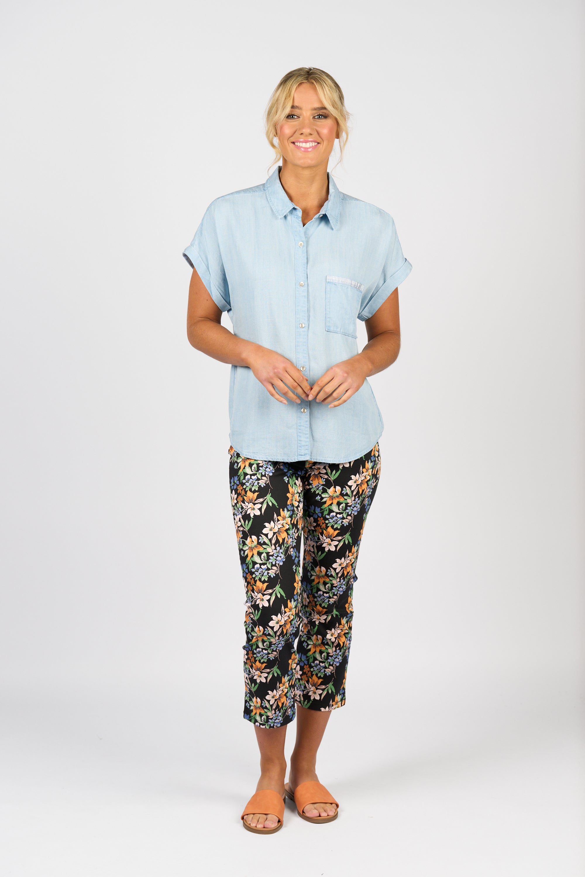 4455 Shirt - Chambray - Vassalli