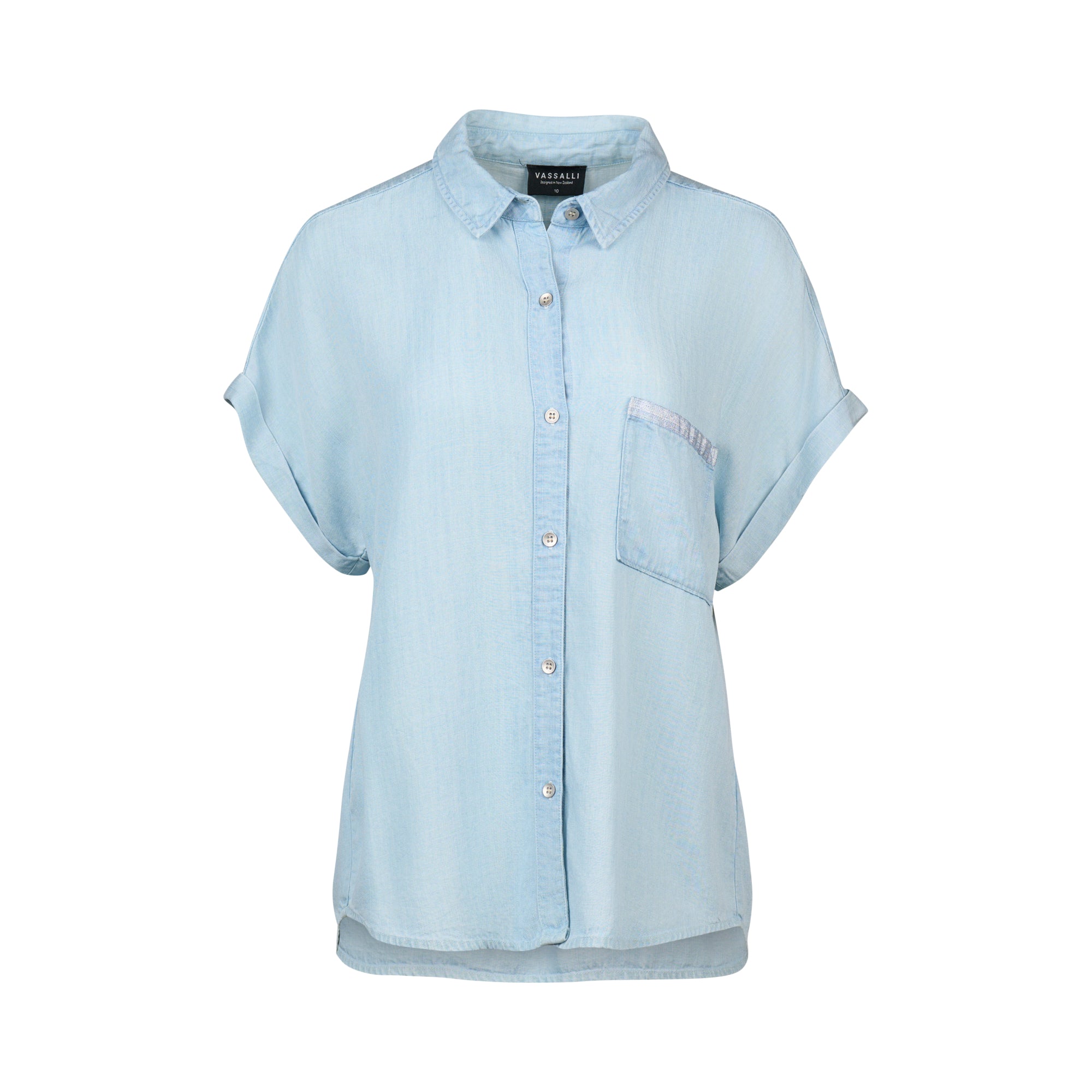4455 Shirt - Chambray - Vassalli