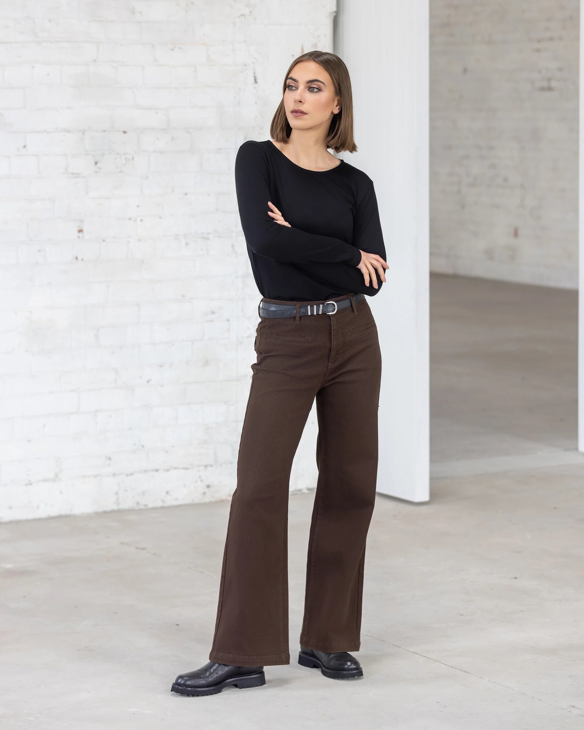 Tori Merino Crew - Black