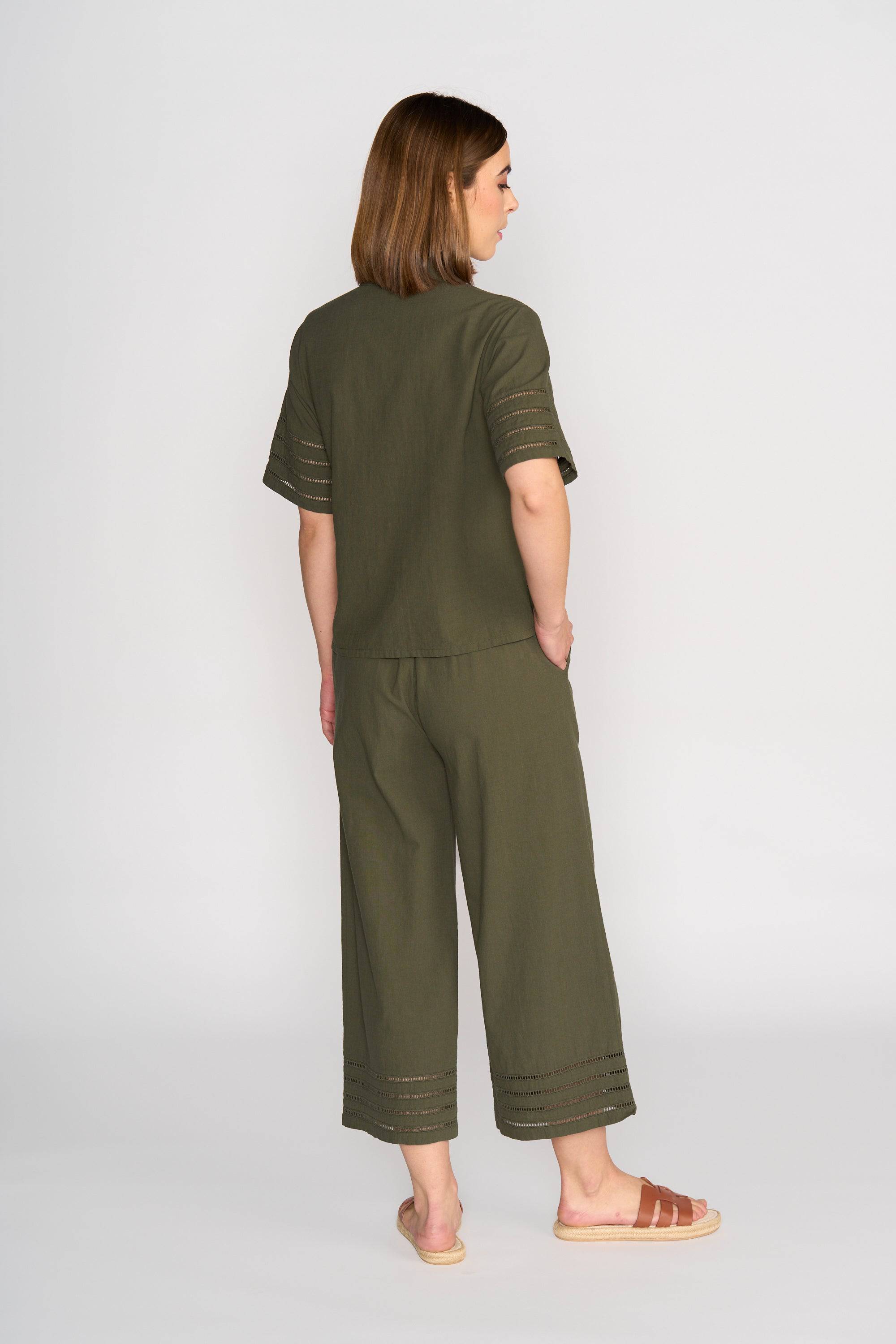 Button Up Shirt - Olive