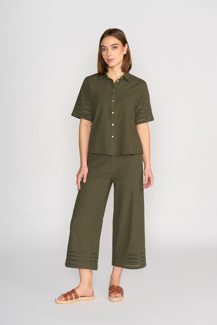 4483 Shirt - Olive - Vassalli