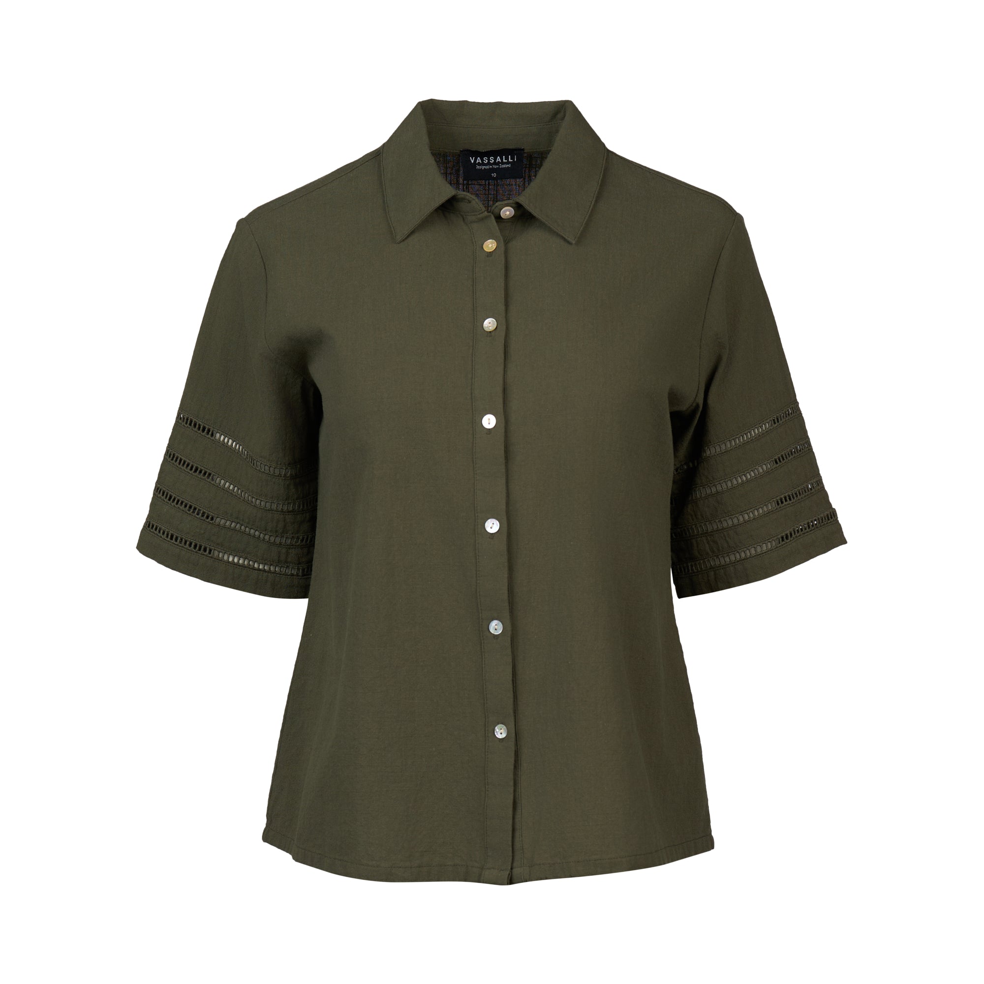 4483 Shirt - Olive - Vassalli