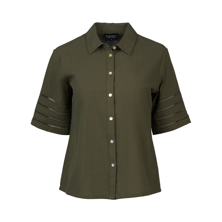 4483 Shirt - Olive - Vassalli