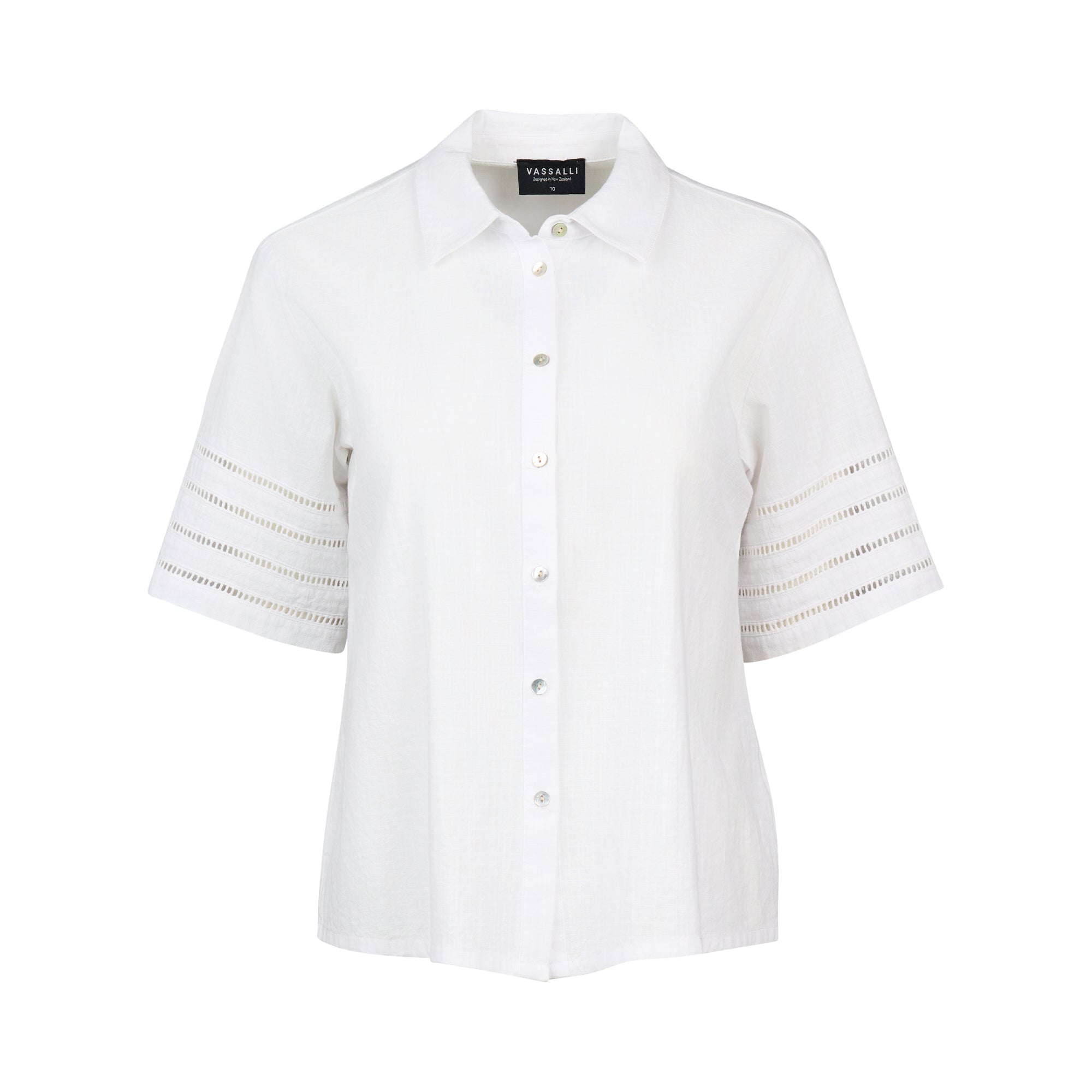 Button Up Shirt - White