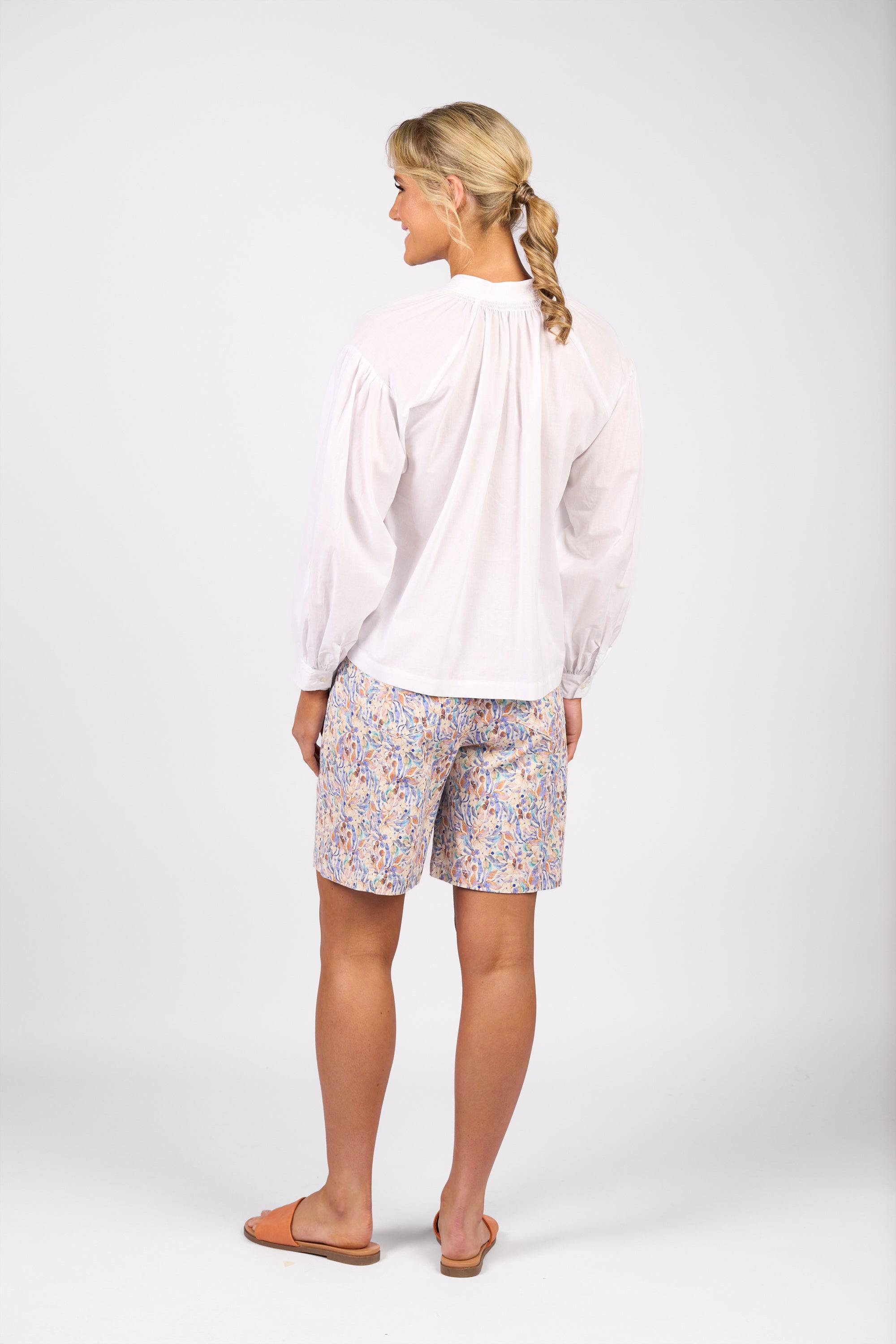 Placket Shirt - White