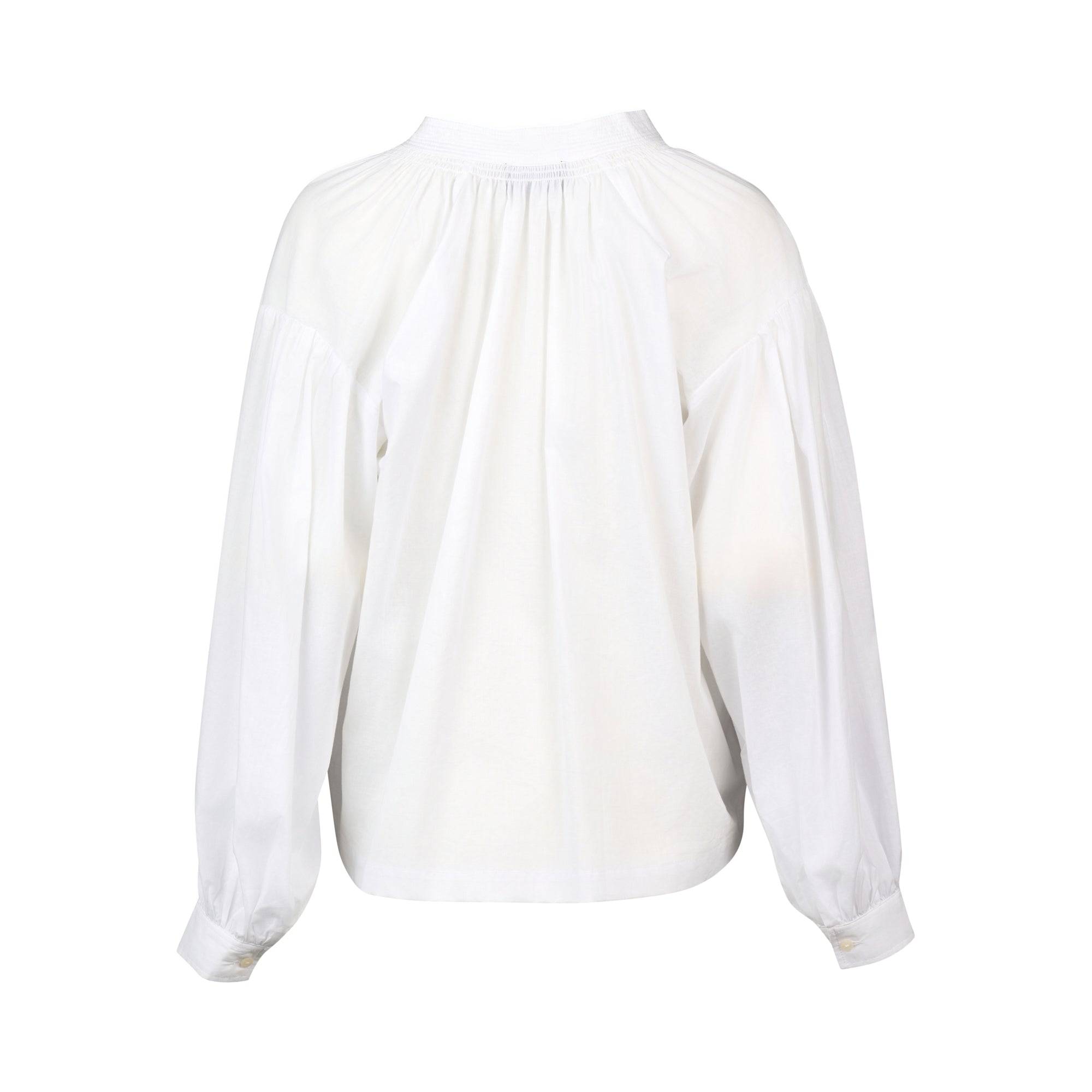 Placket Shirt - White