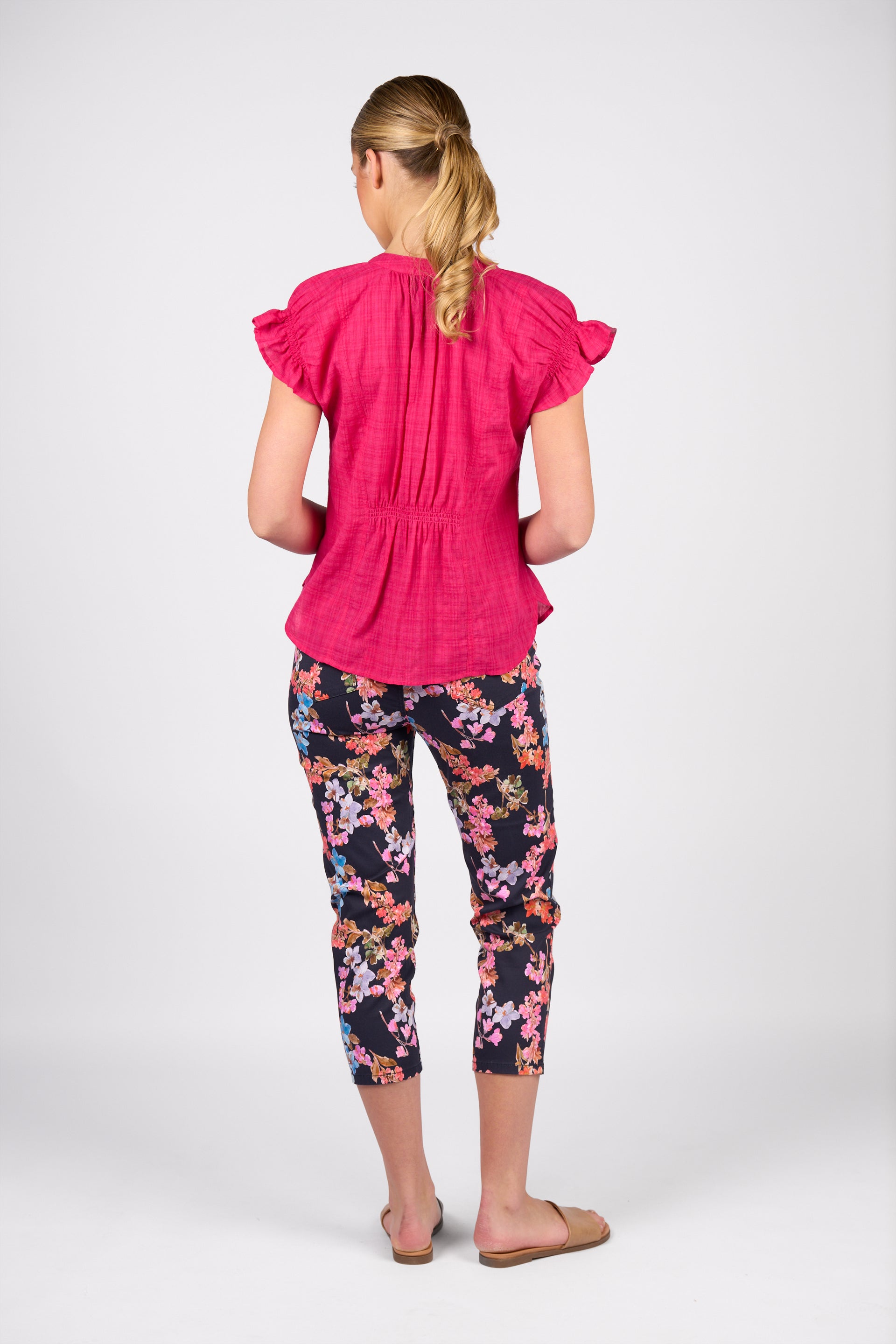 4486 Shirt - Cerise - Vassalli
