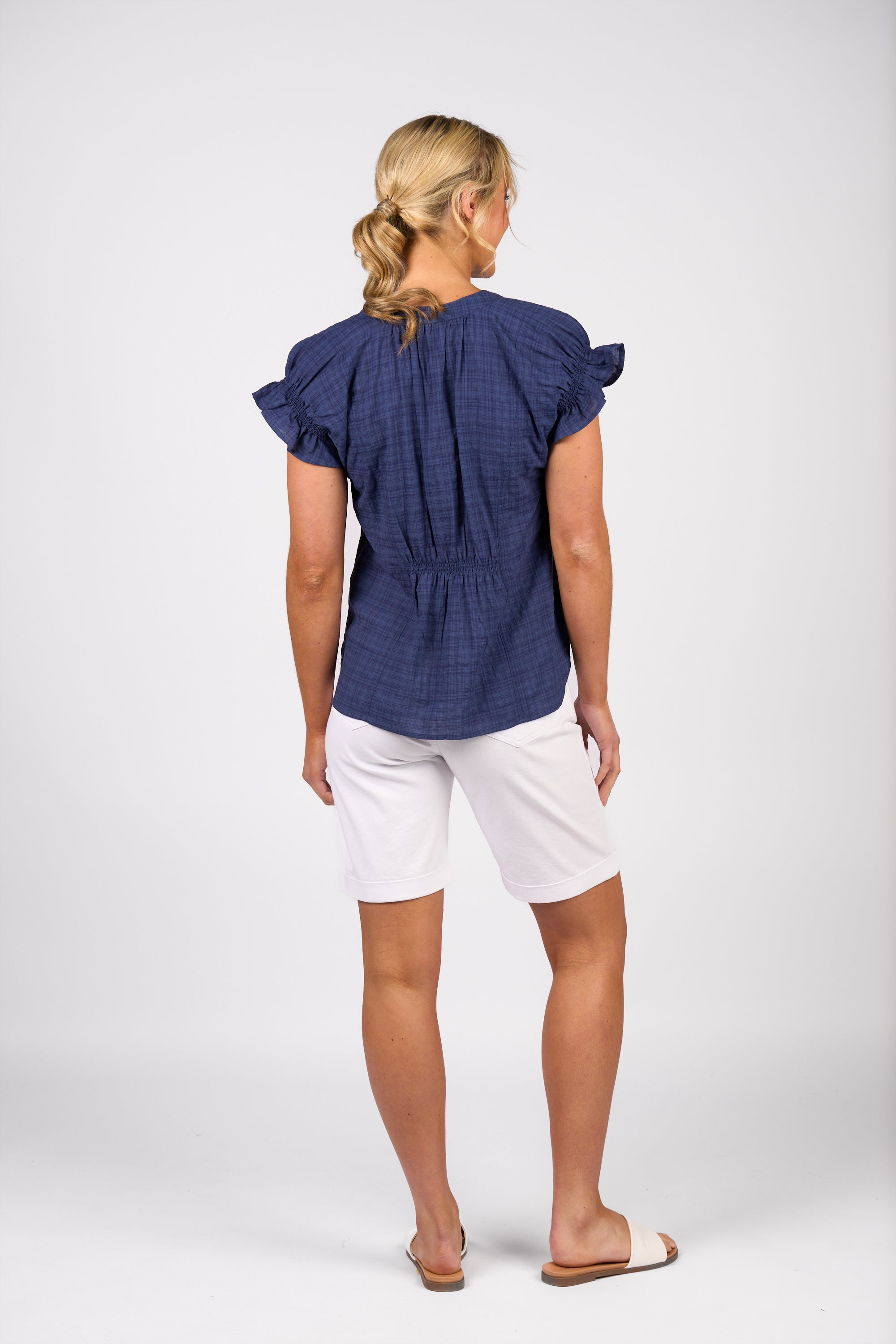 4486 Shirt - Navy - Vassalli