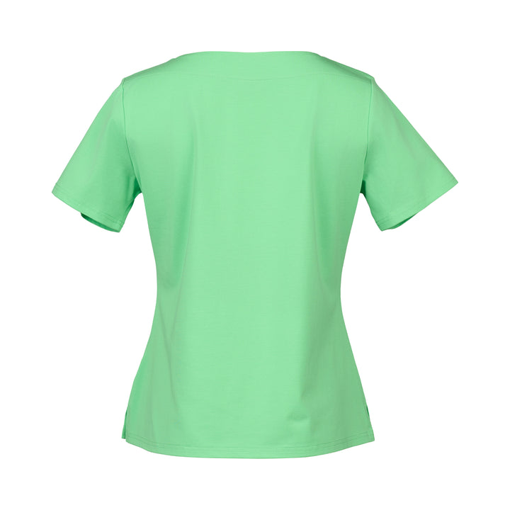 4489 Boat Neck Top - Clover - Vassalli
