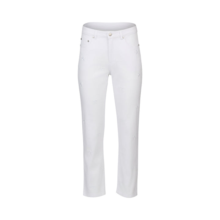 5013 Onya Jean - White Denim - Vassalli