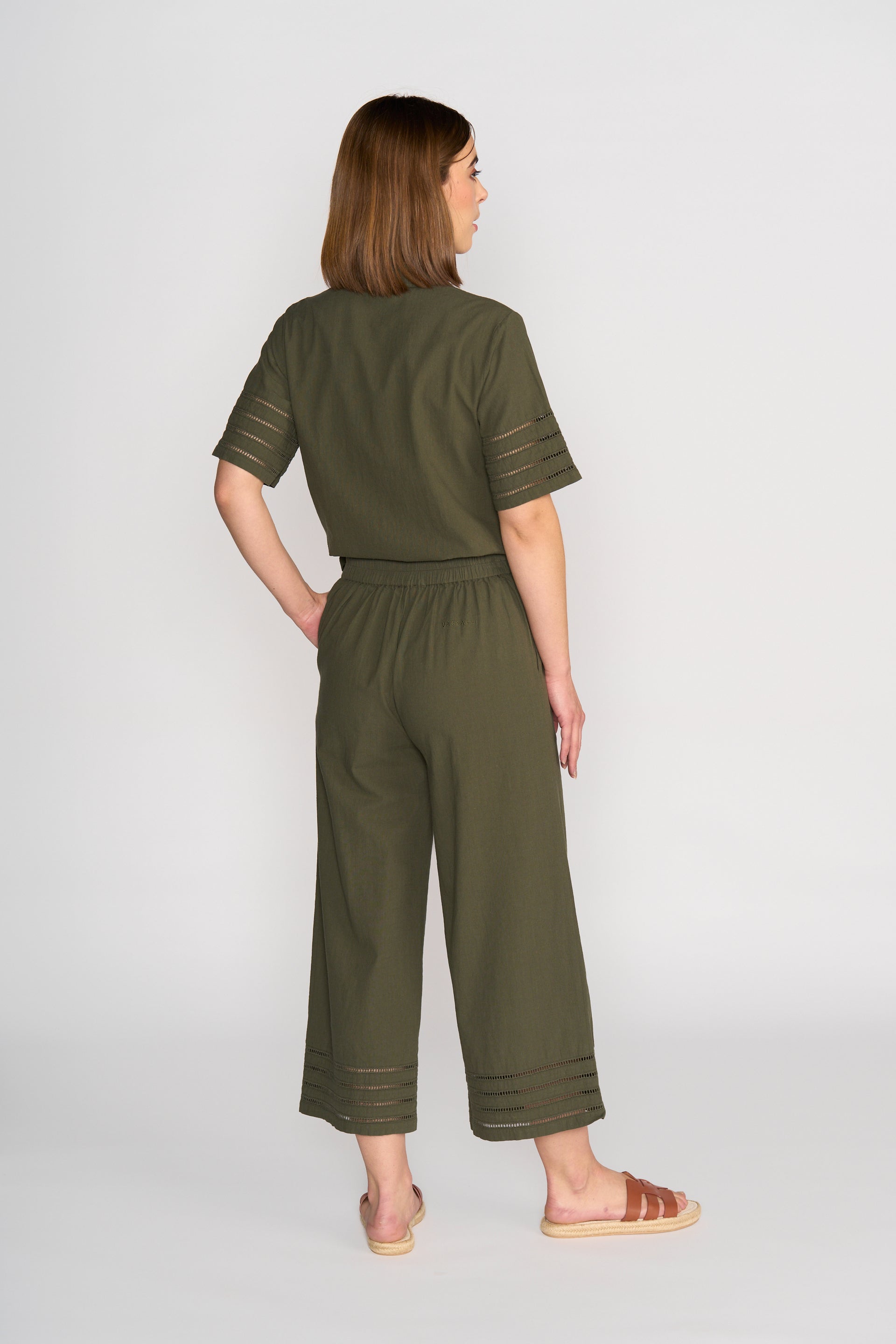 5032 7/8 Pants - Olive - Vassalli
