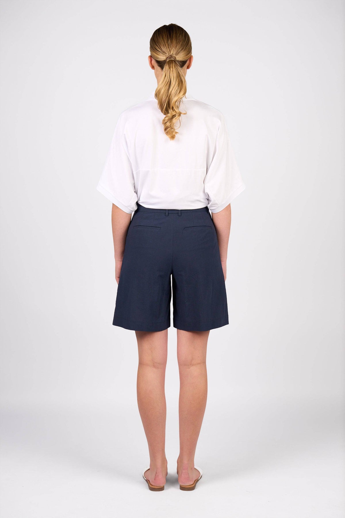 Wide Leg Short - Ink