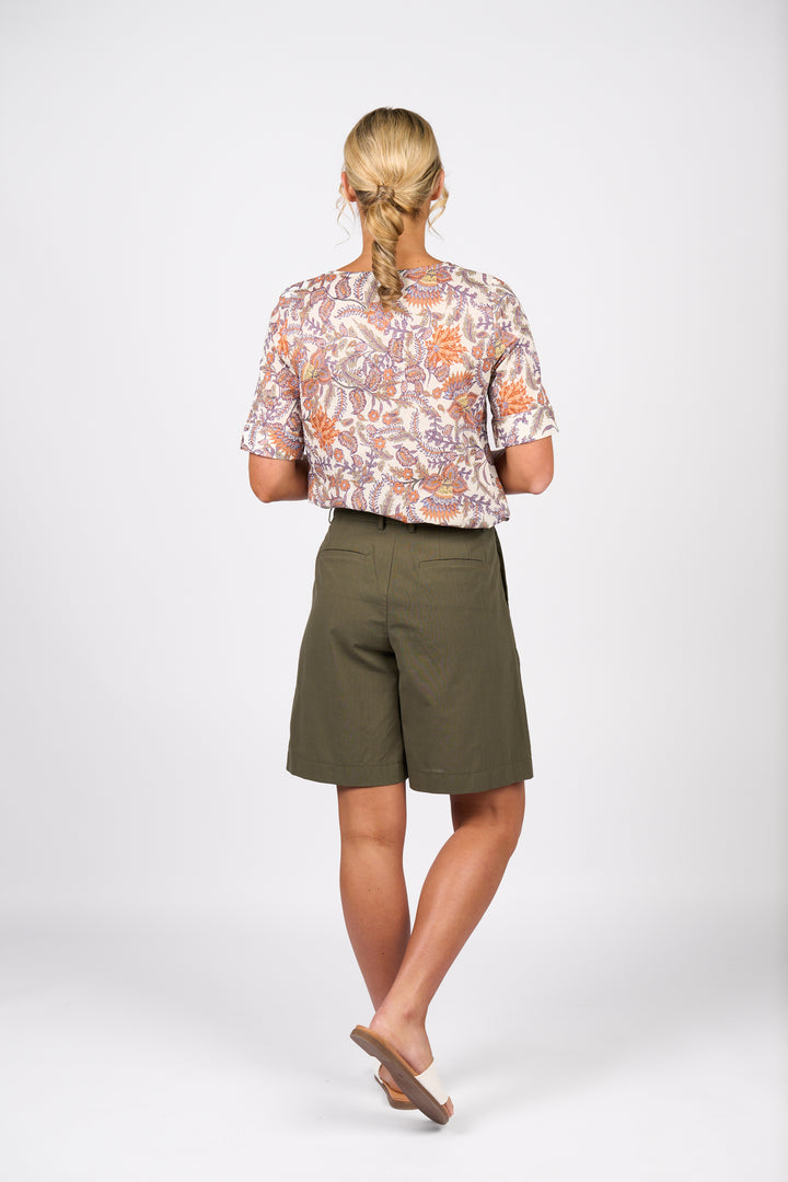 5038 Shorts - Olive - Vassalli