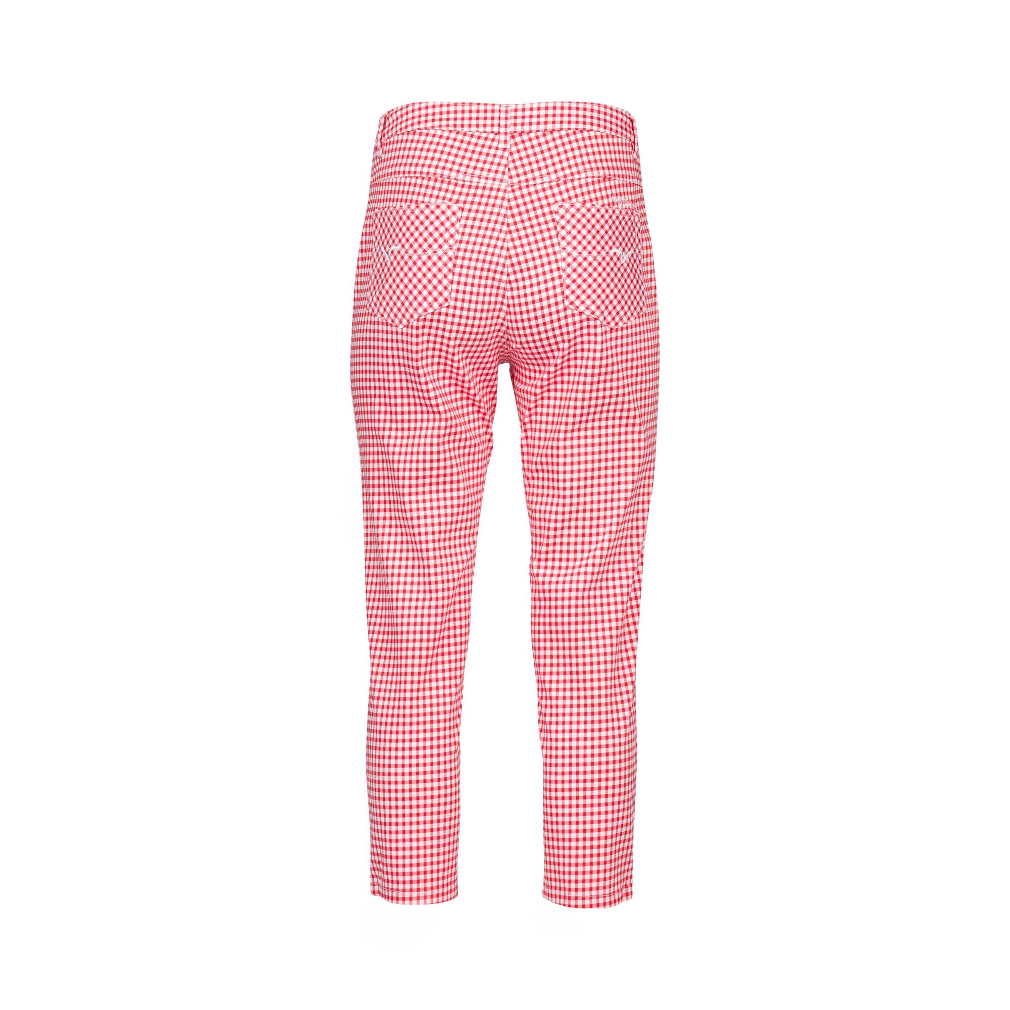 5509LW 7/8 Pant - Red Gingham - Vassalli