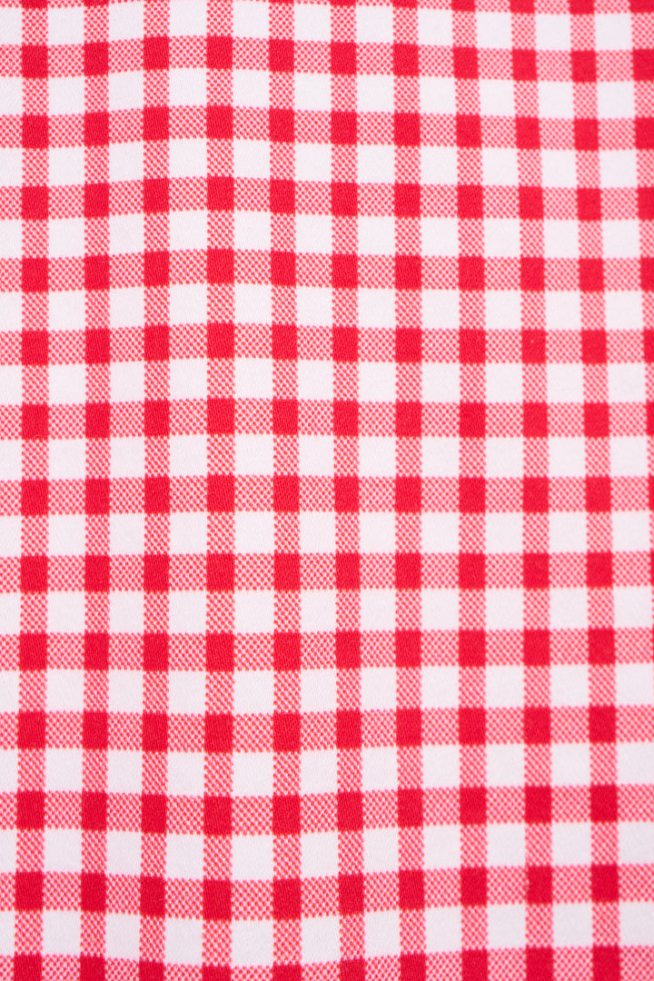 5509LW 7/8 Pant - Red Gingham - Vassalli
