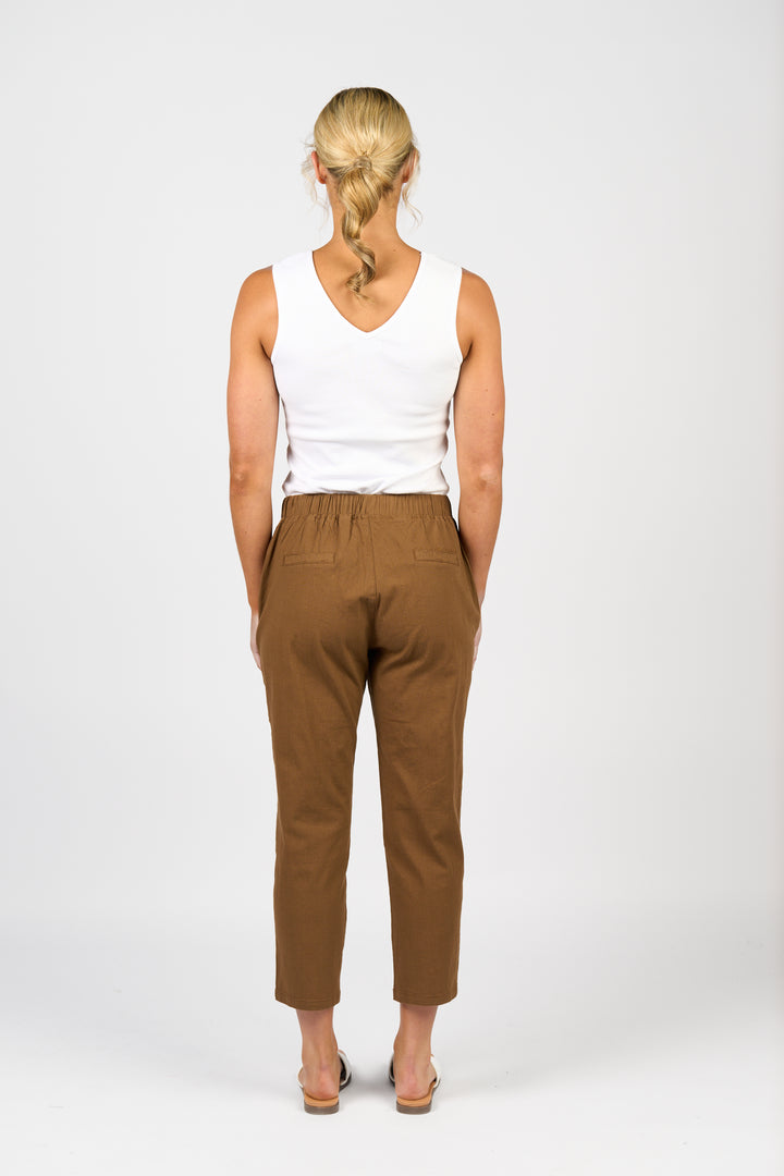 5790 7/8 Pant - Pecan - Vassalli