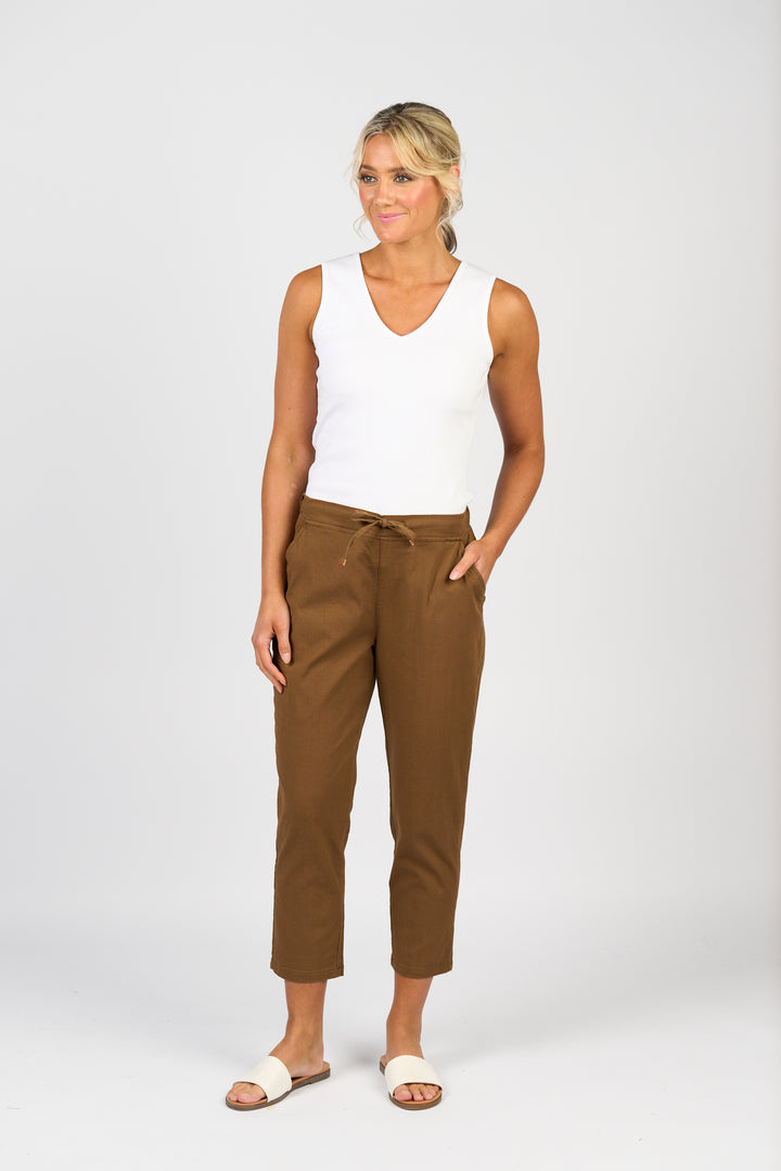 5790 7/8 Pant - Pecan - Vassalli