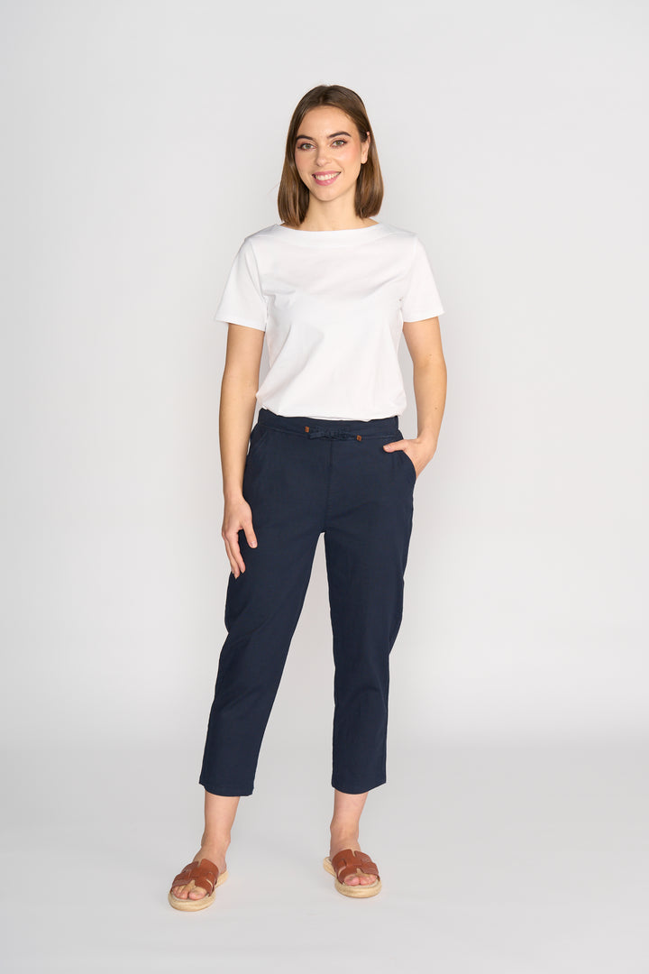 5791A 7/8 Pants - Ink - Vassalli