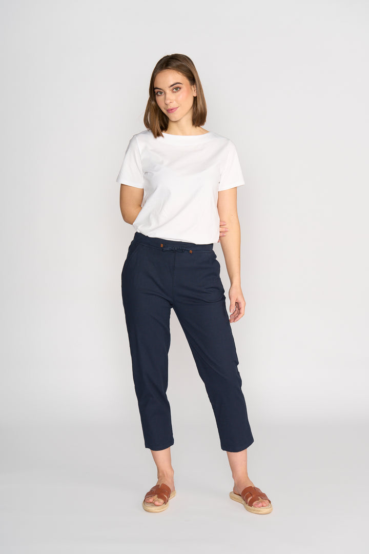 5791A 7/8 Pants - Ink - Vassalli