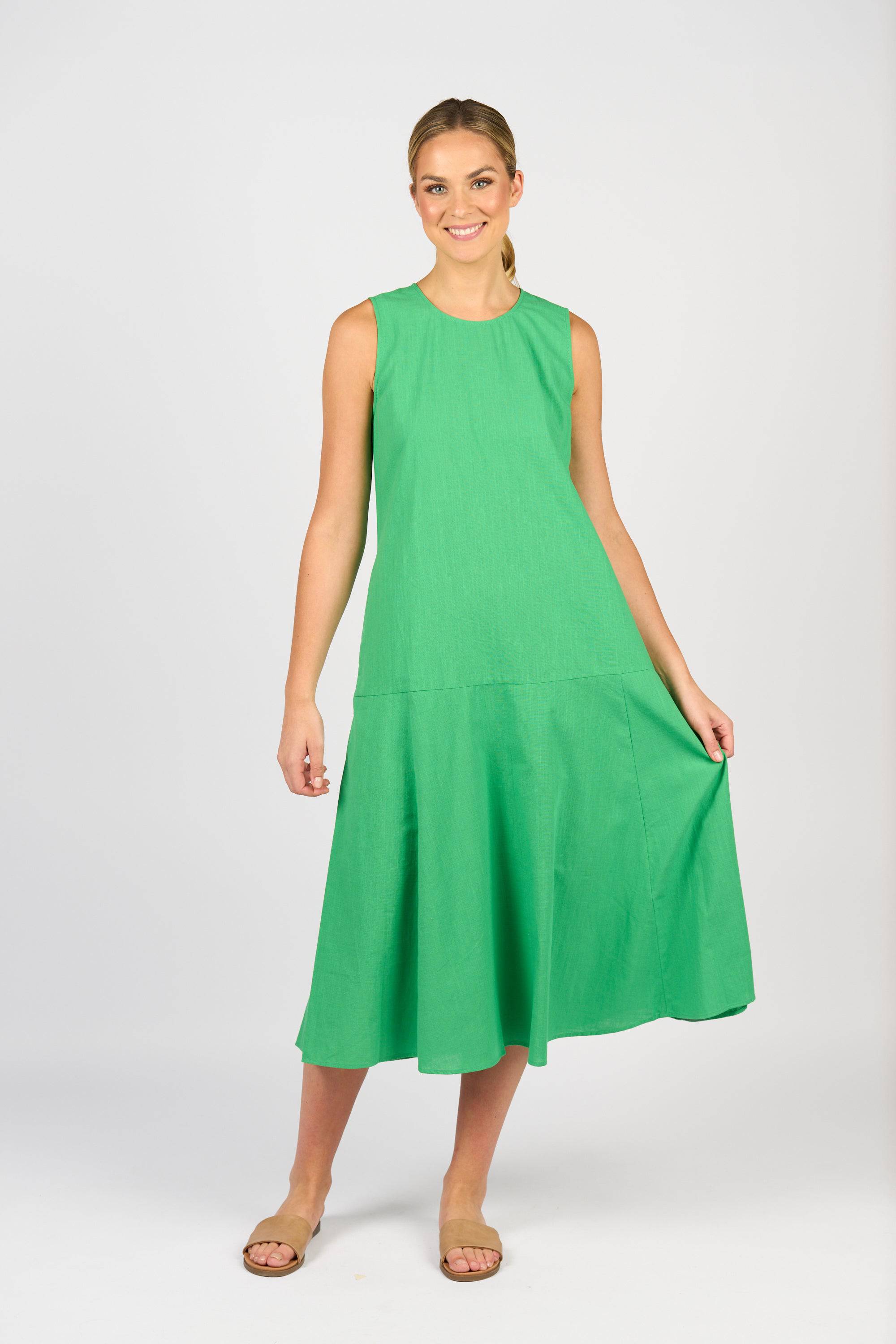 Sleeveless Dress - Clover