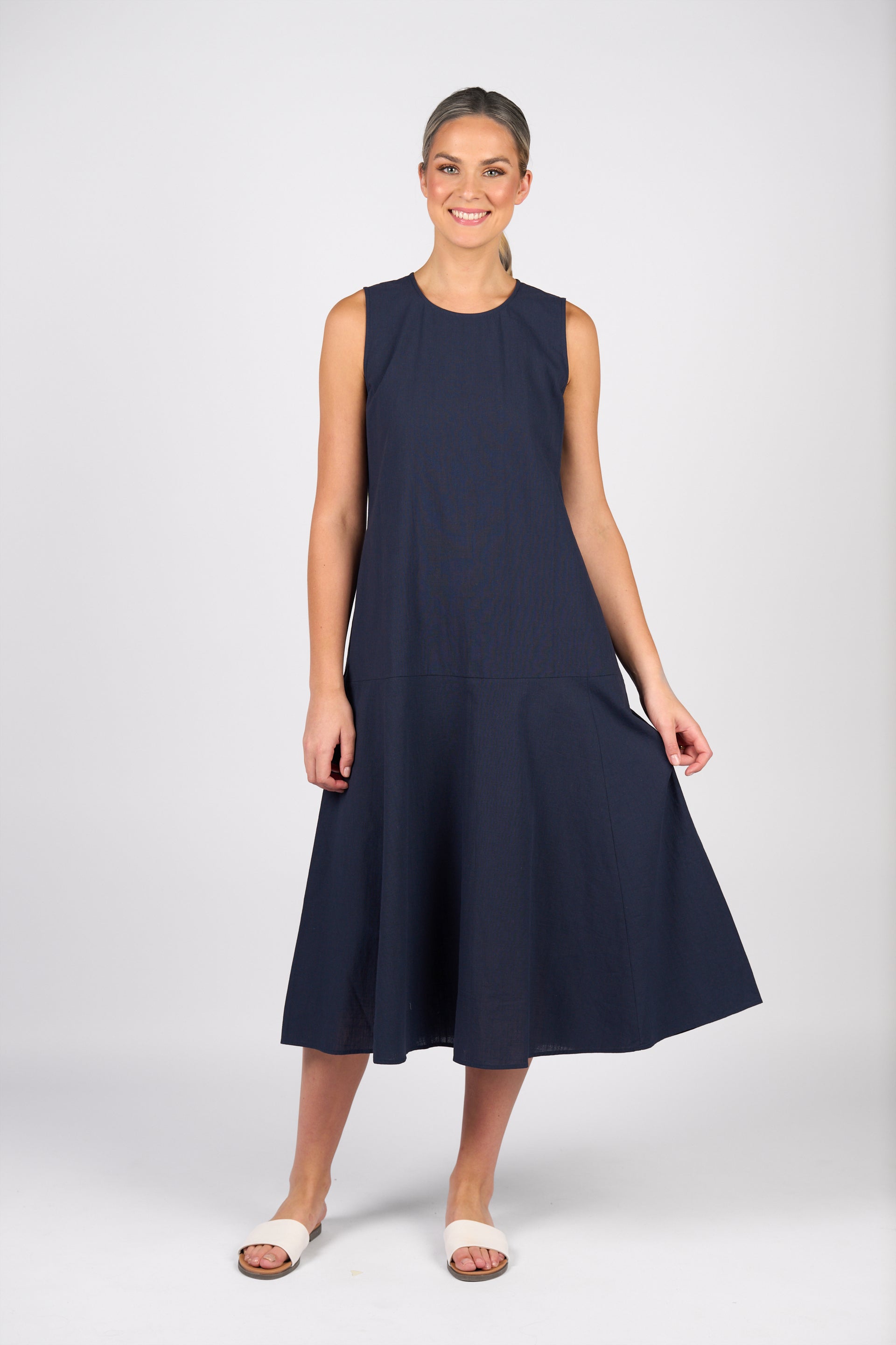 6102 Dress - Ink - Vassalli
