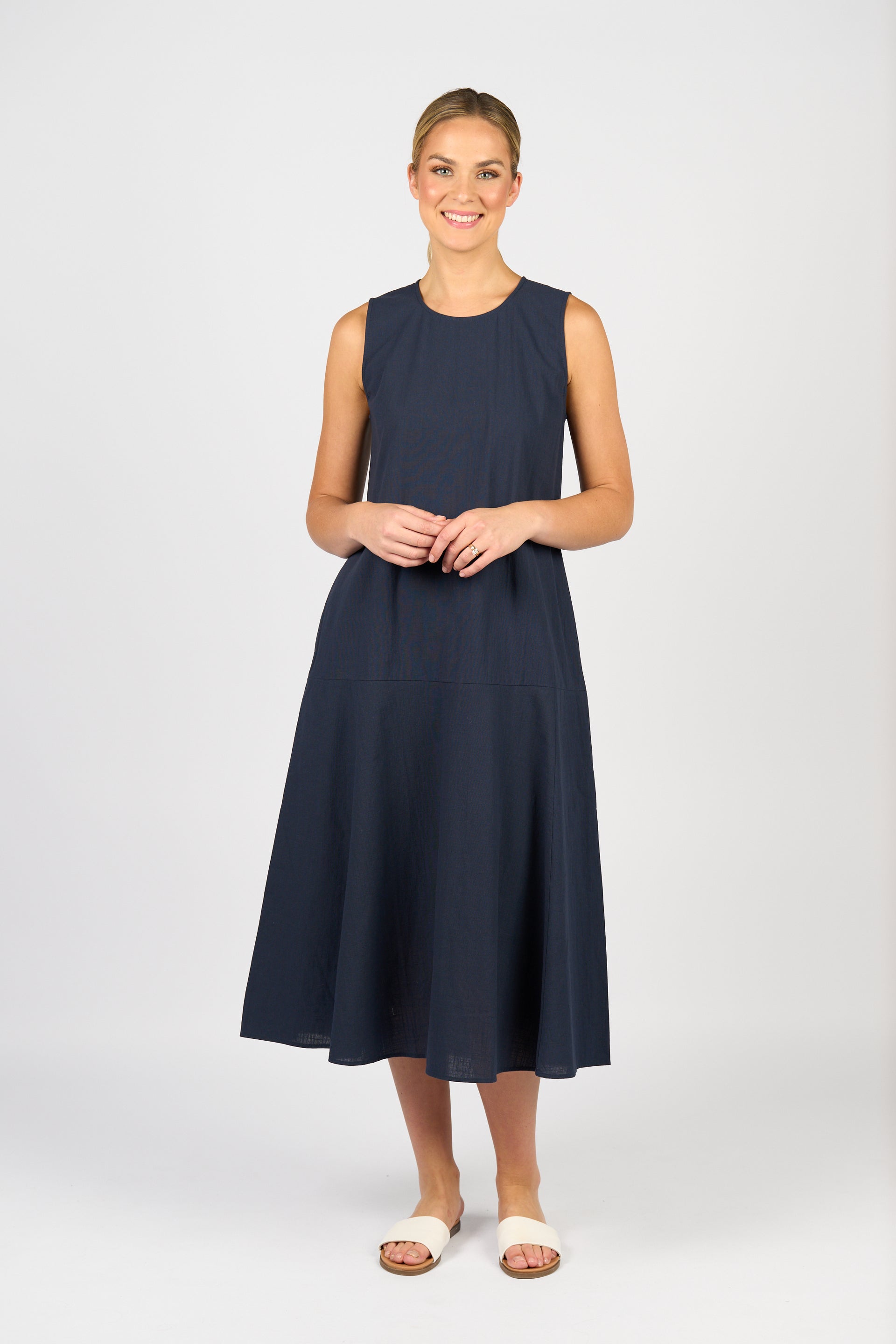 6102 Dress - Ink - Vassalli