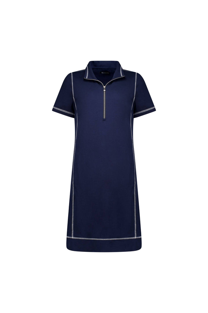 6104 Knit Dress - Ink - Vassalli