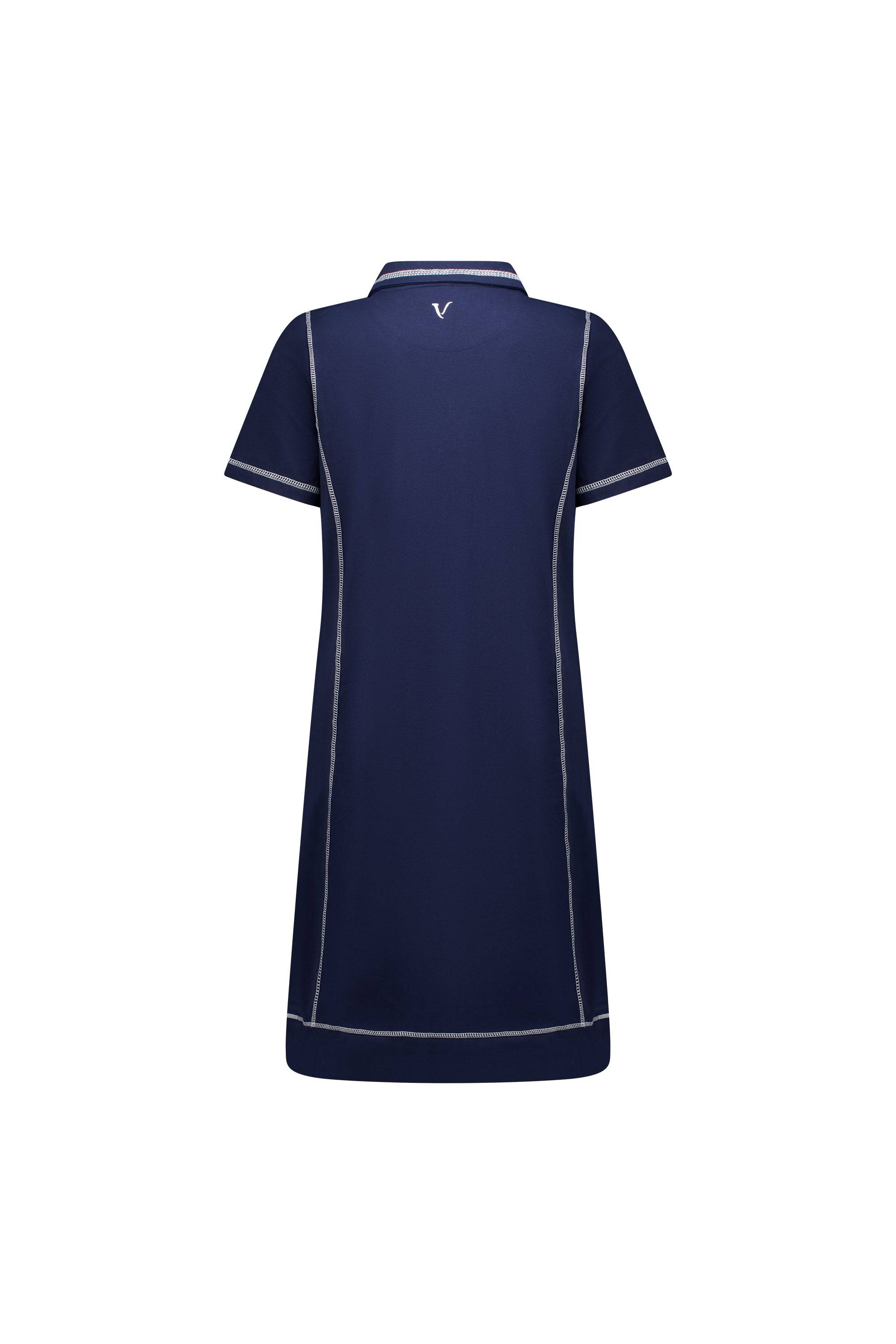 6104 Knit Dress - Ink - Vassalli