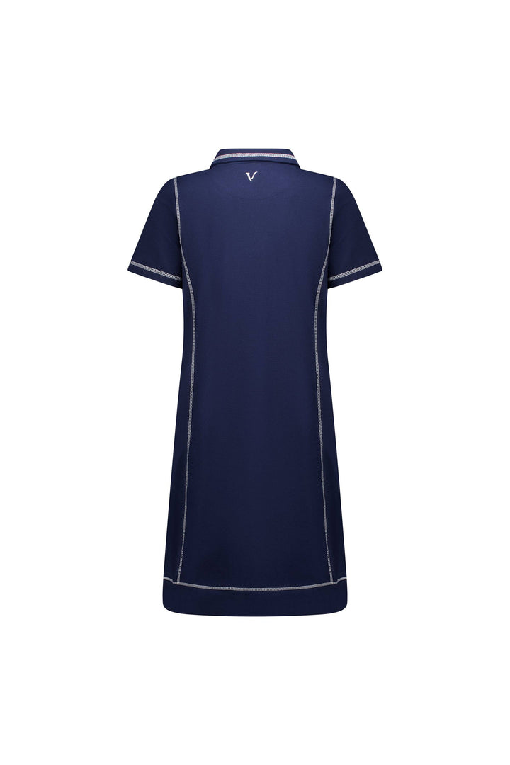 6104 Knit Dress - Ink - Vassalli