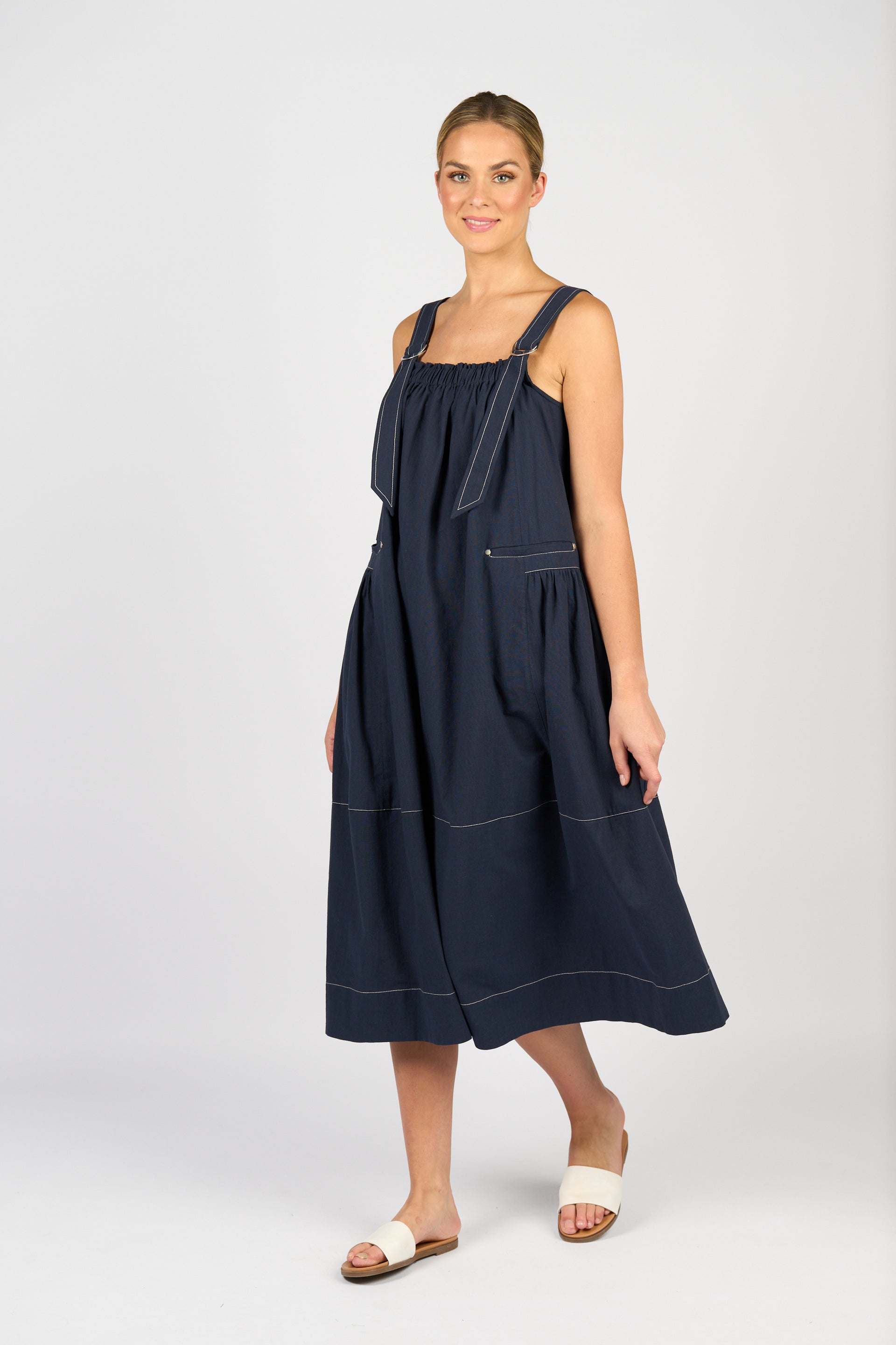 6115 Dress - Ink - Vassalli